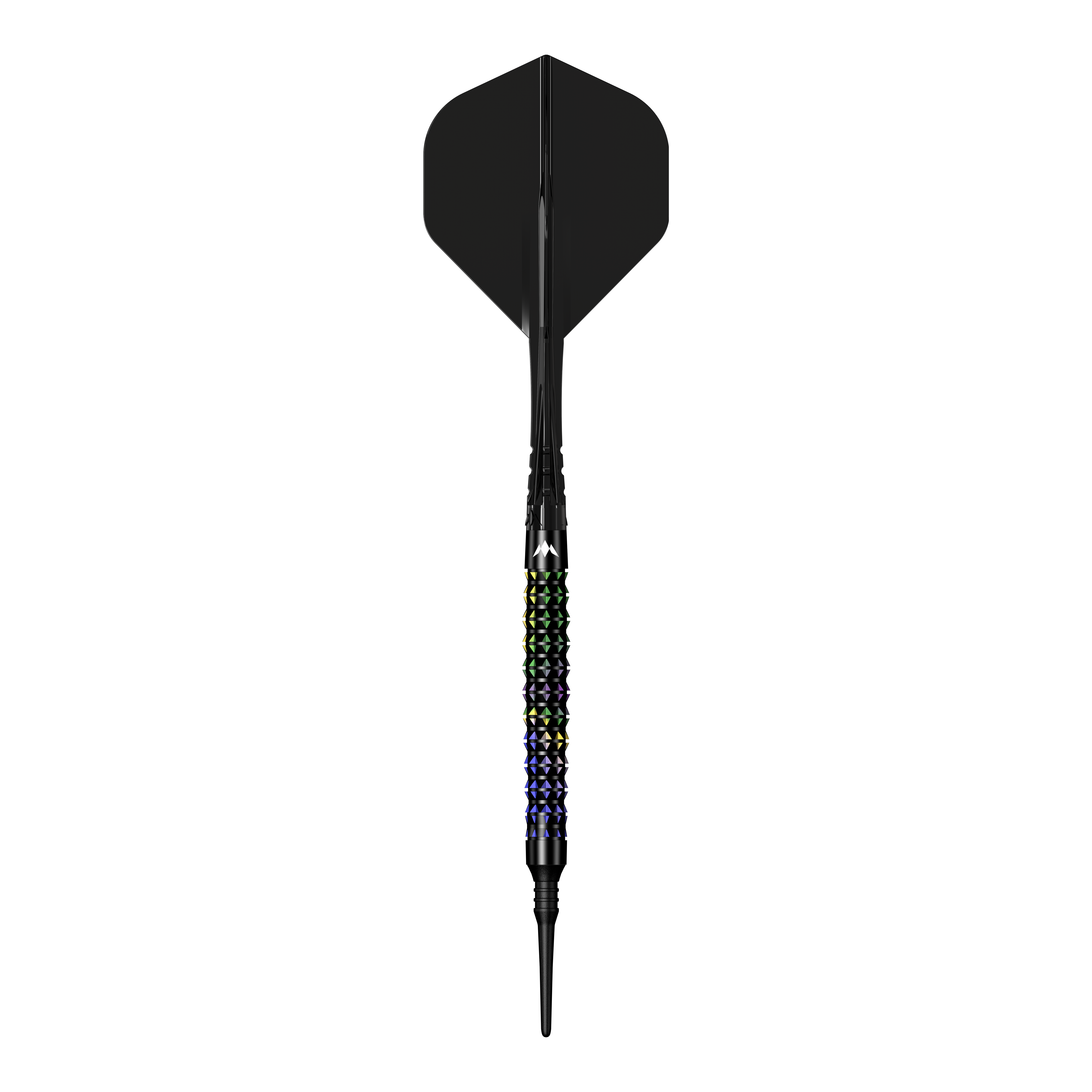 Mission Black Opal Soft Darts - 20g Mission Black Opal Softdarts - 20g liegt auf einem weißen Hintergrund. Diese Softdarts sind für präzises Dartspiel ausgelegt.