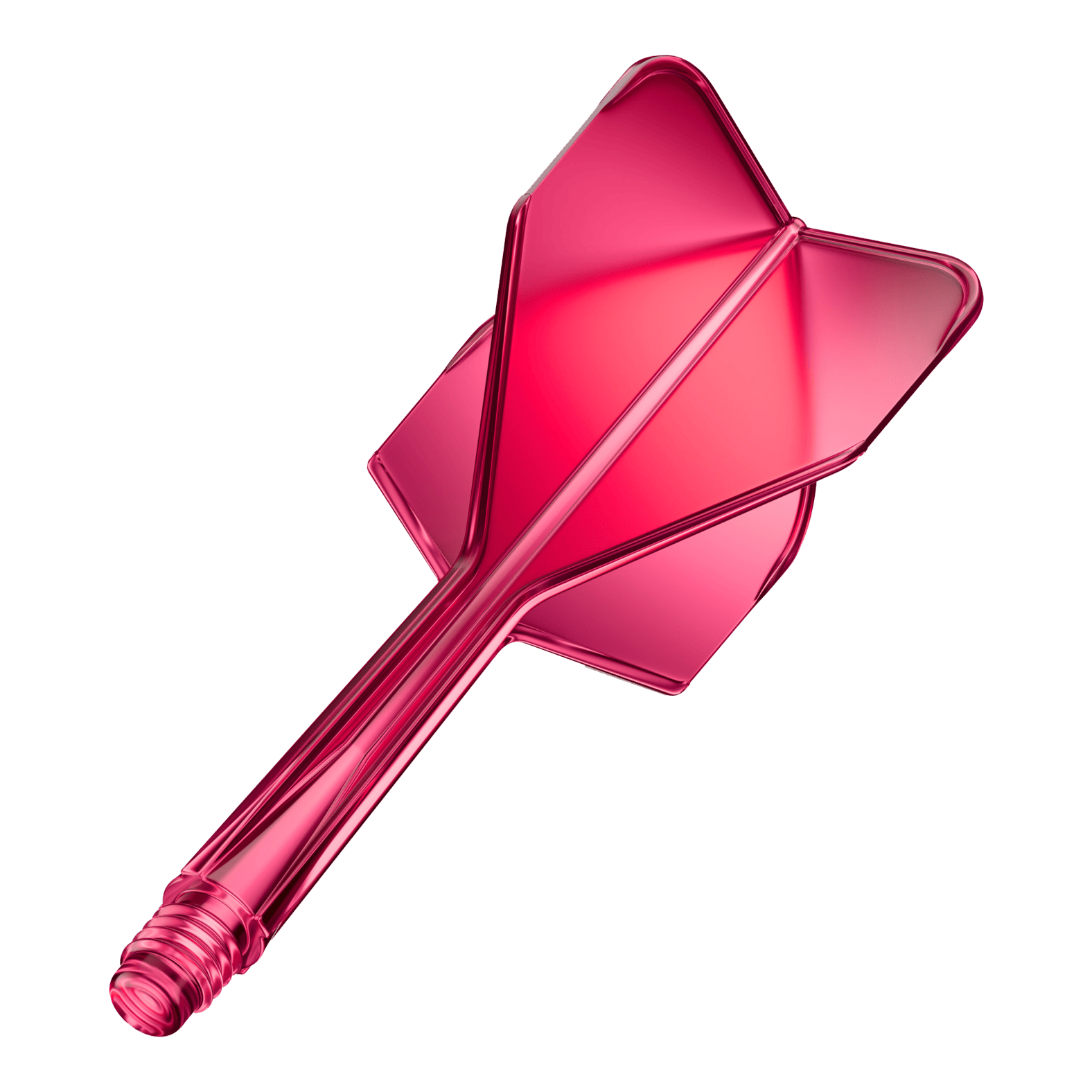 GOAT A1R No6 Flight Shaft System - Neon Pink Das Produkt GOAT A1R No6 Flight-Shaft-System in Neon Pink ist abgebildet. Das Dartzubehör besticht durch seine auffällige pinke Farbe.