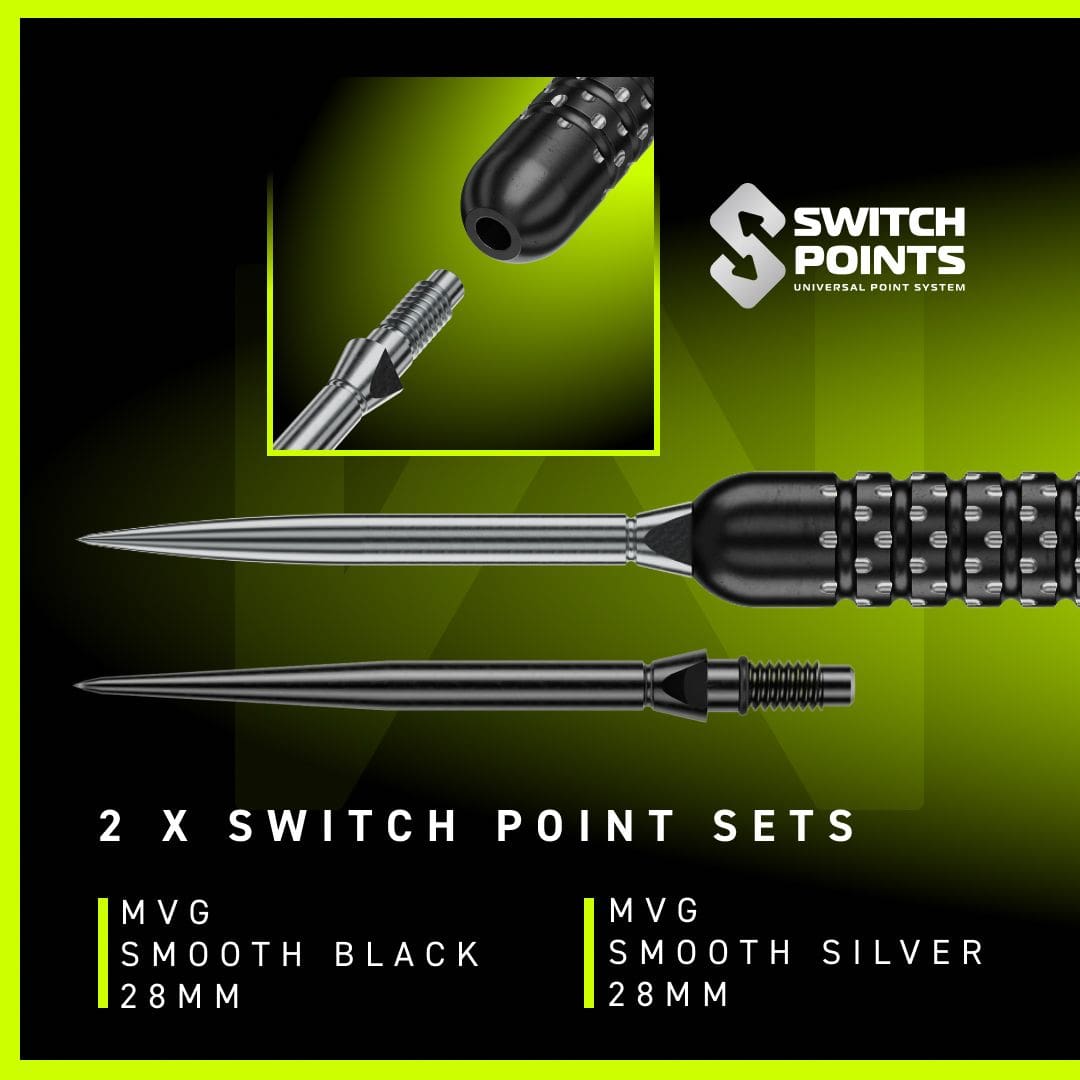 Winmau Michael Van Gerwen W-MAX Switch Point steel darts