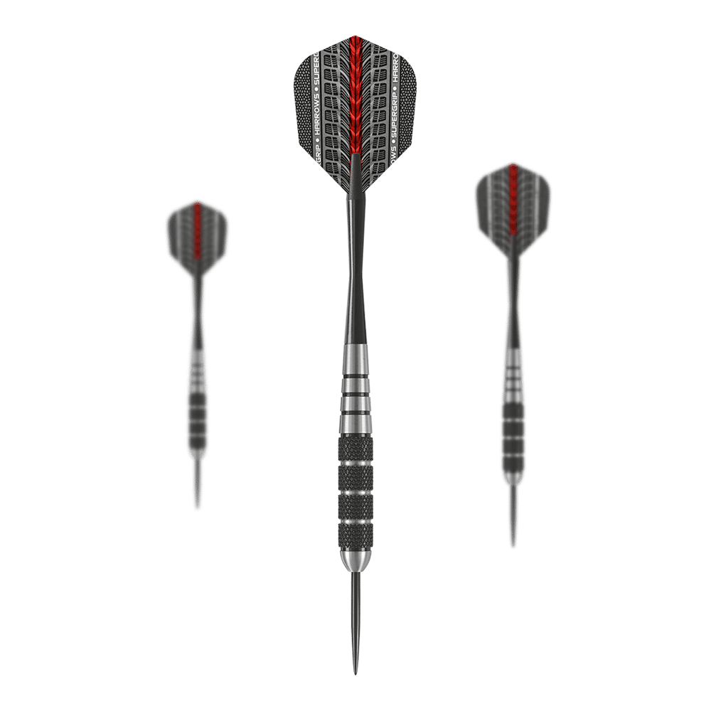 Harrows Black Jack steel darts