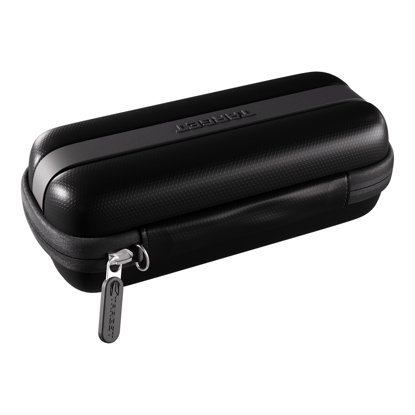 Target BOA Dartcase Abgebildet ist ein schwarzes Dartcase. Es handelt sich um das Modell '450140_Target_BOA_Dartcase_Schwarz_Schwarz_1'.