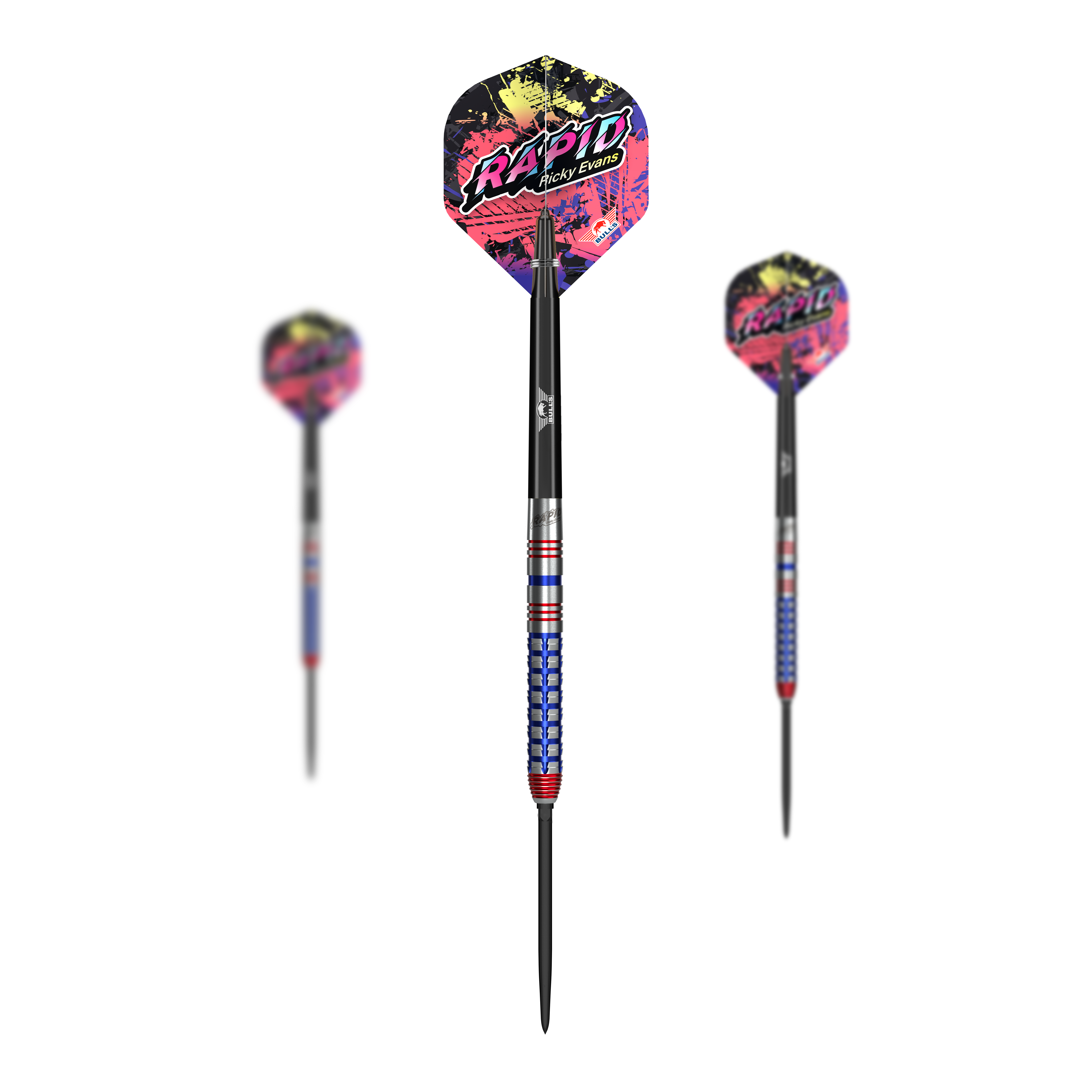 Bulls NL Ricky Evans Rapid Convertible Point Steel Darts