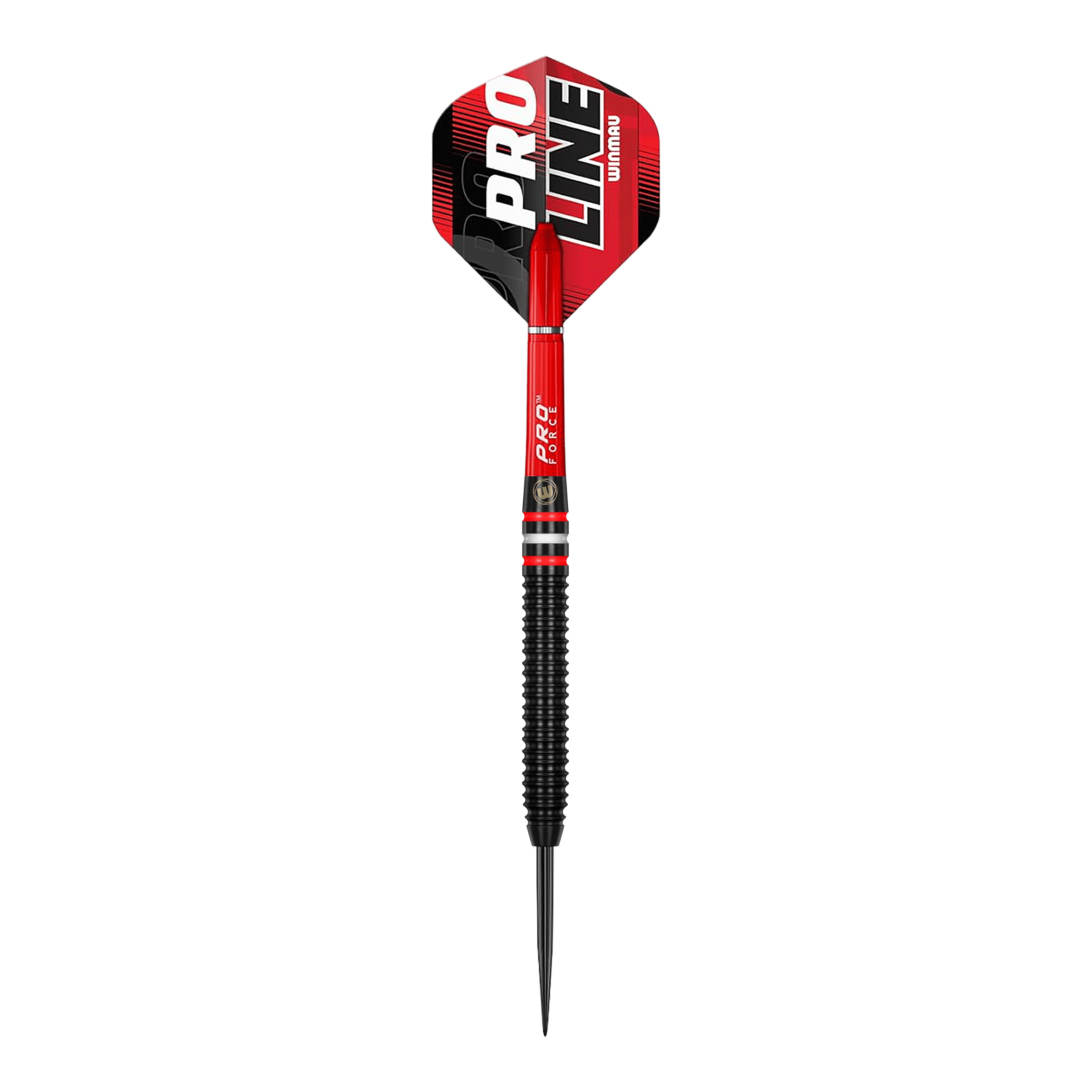 Das Bild zeigt Winmau Pro-Line 90% Steeldarts. Sie sind für professionelle Dartspieler entwickelt worden.