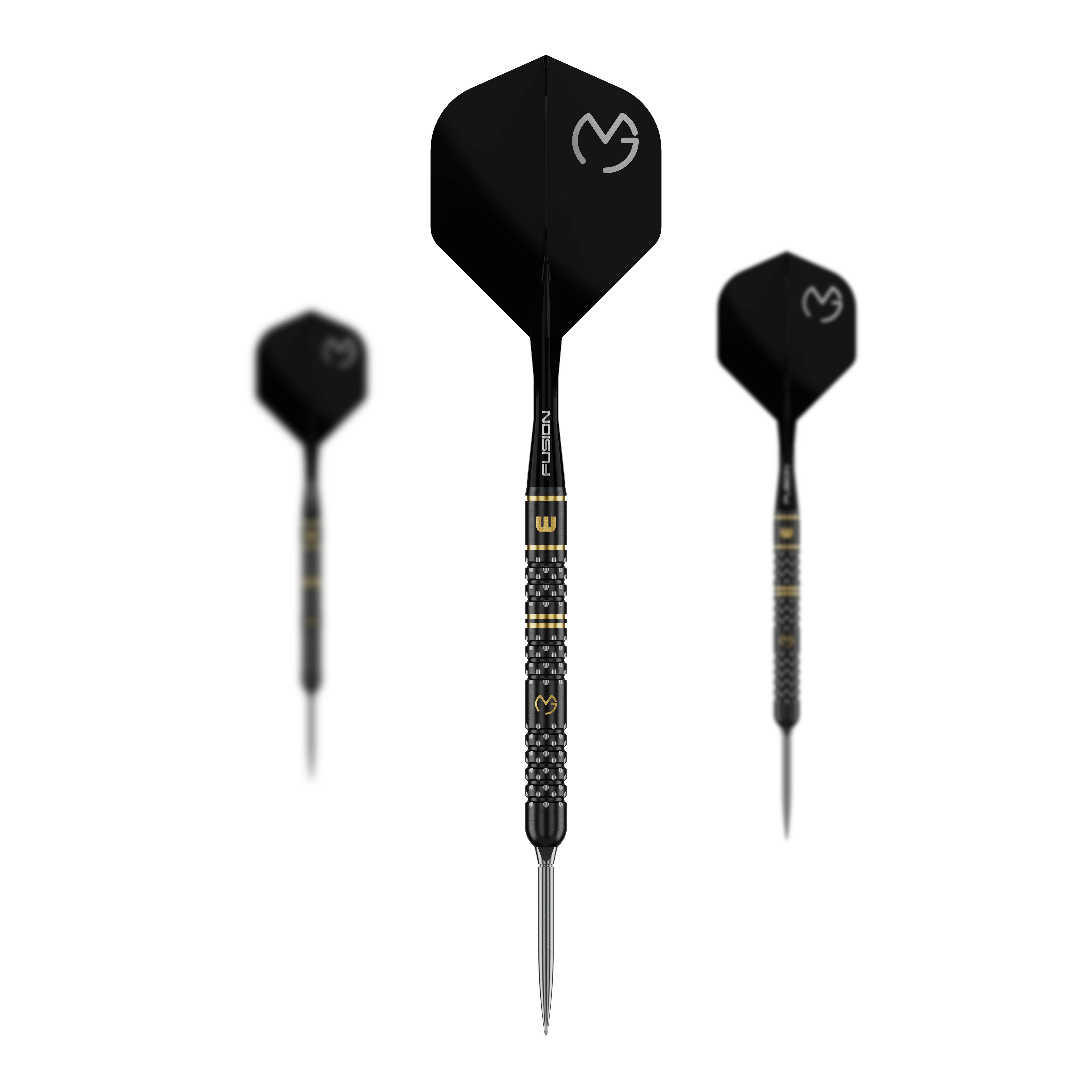 Winmau Michael Van Gerwen W-MAX Switch Point steel darts Das Bild zeigt Winmau Michael Van Gerwen W-MAX Switch Point Steeldarts als Set. Mehrere Darts sind enthalten.