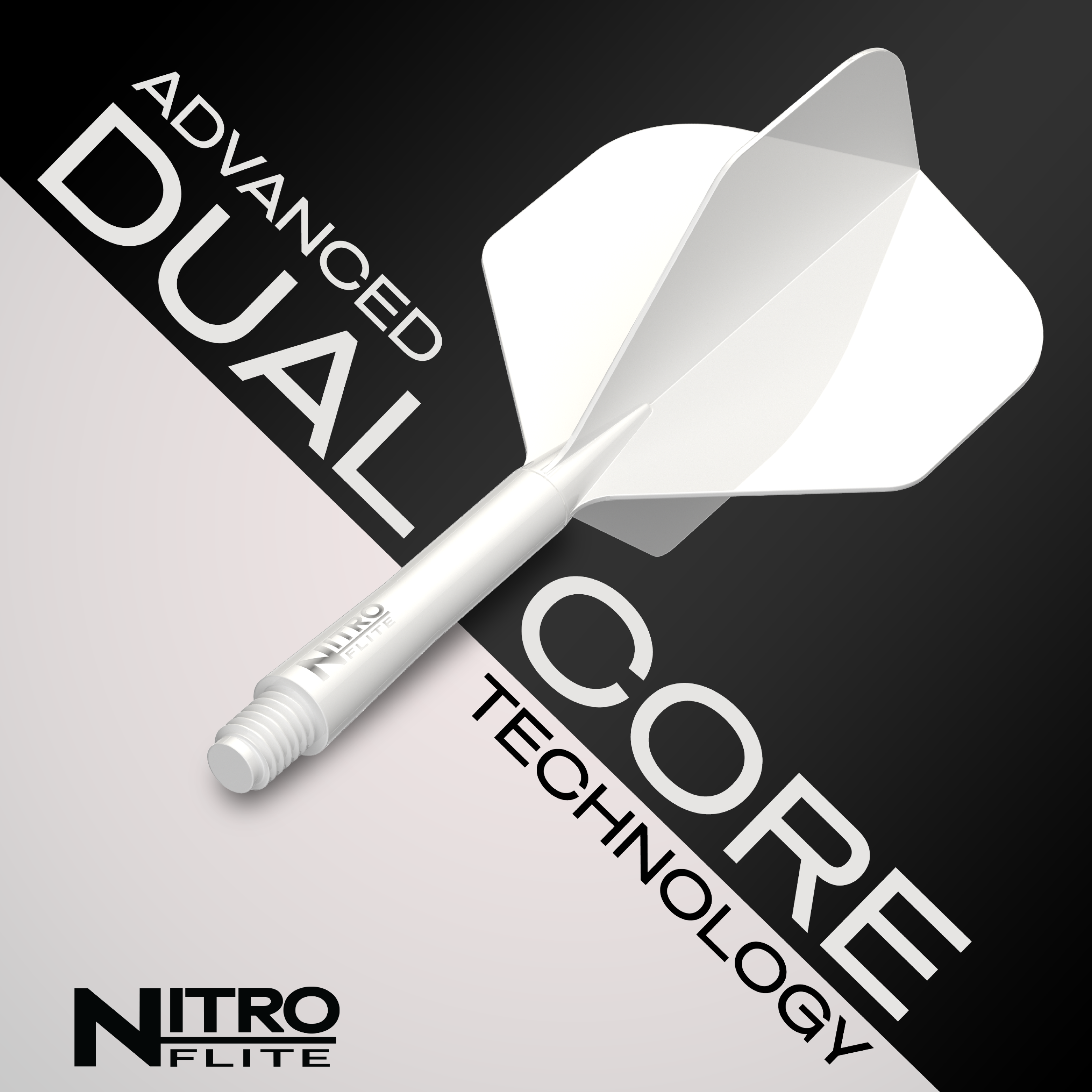 Red Dragon Nitroflite White Shaft White Flights No2 Abgebildet ist der Red Dragon Nitroflite White Shaft White Flights No2. Der Artikel besteht aus weißen Dartflights mit weißem Schaft.
