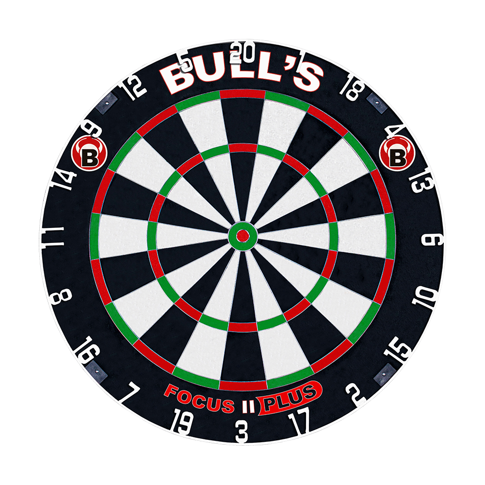 Bull&#39;s Focus II Plus steel dart board