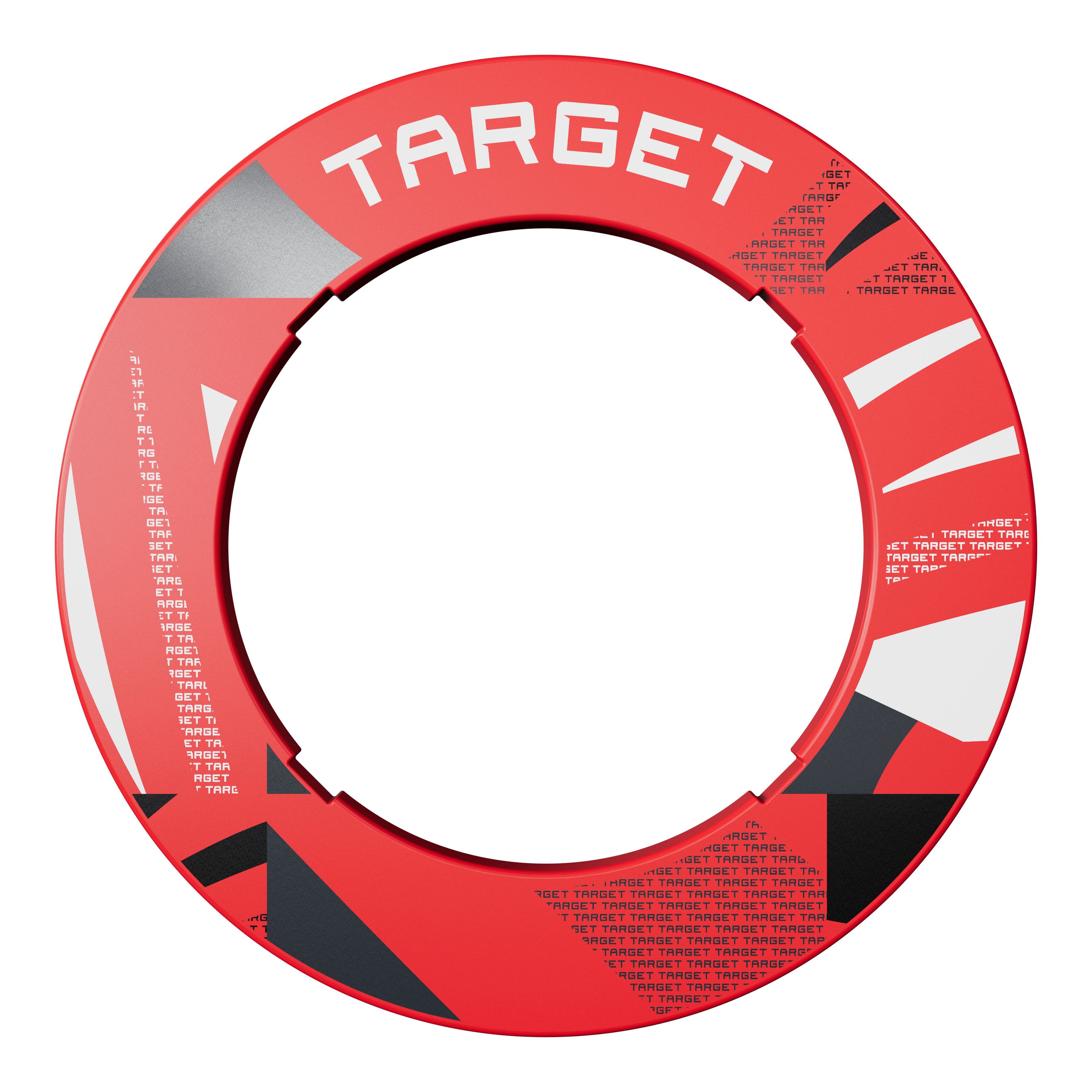 Target Notched Patterned Dartboard Surround