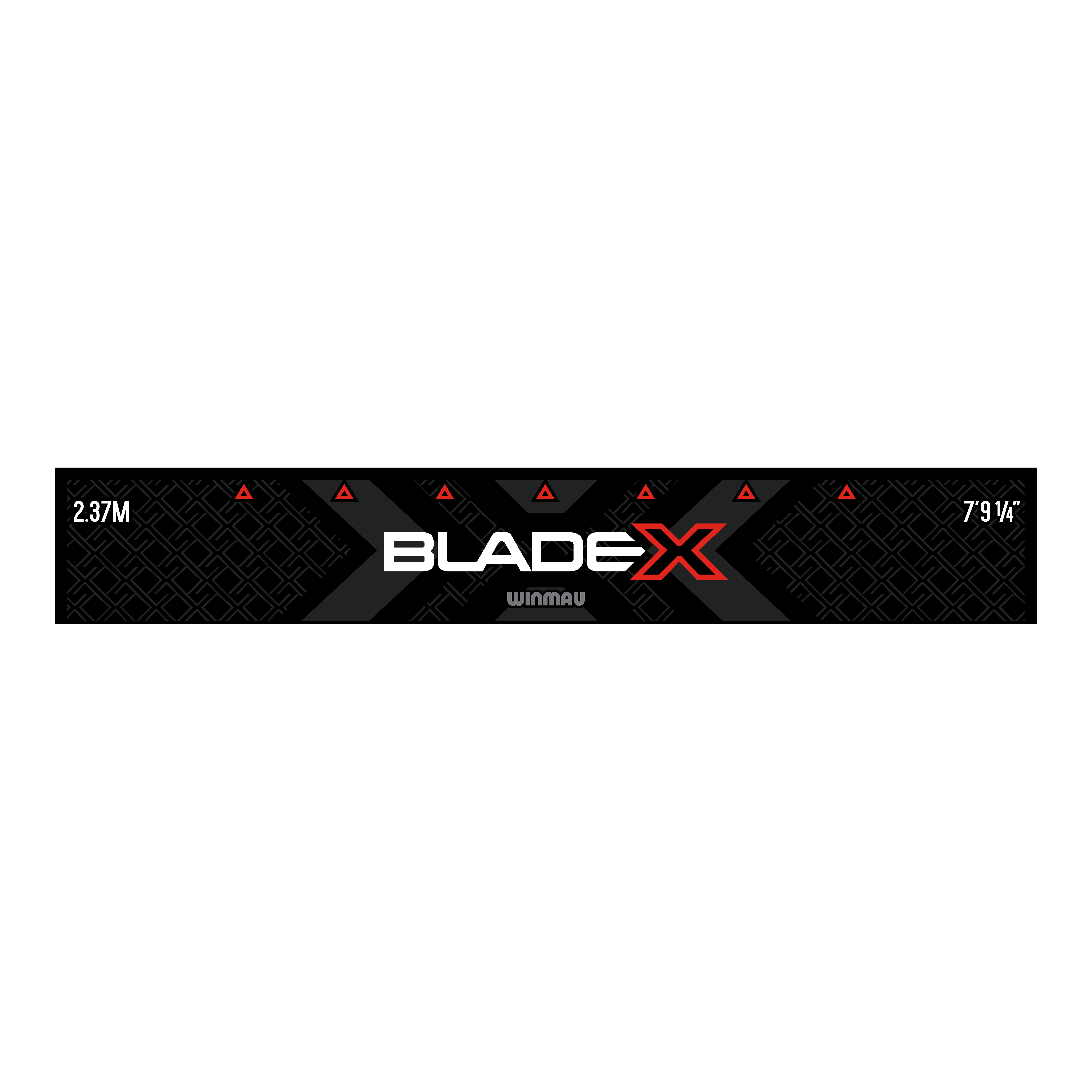 Das Bild zeigt die Winmau Blade X Abwurflinie. Diese Abwurflinie dient zur Markierung der Wurflinie beim Dartspiel.