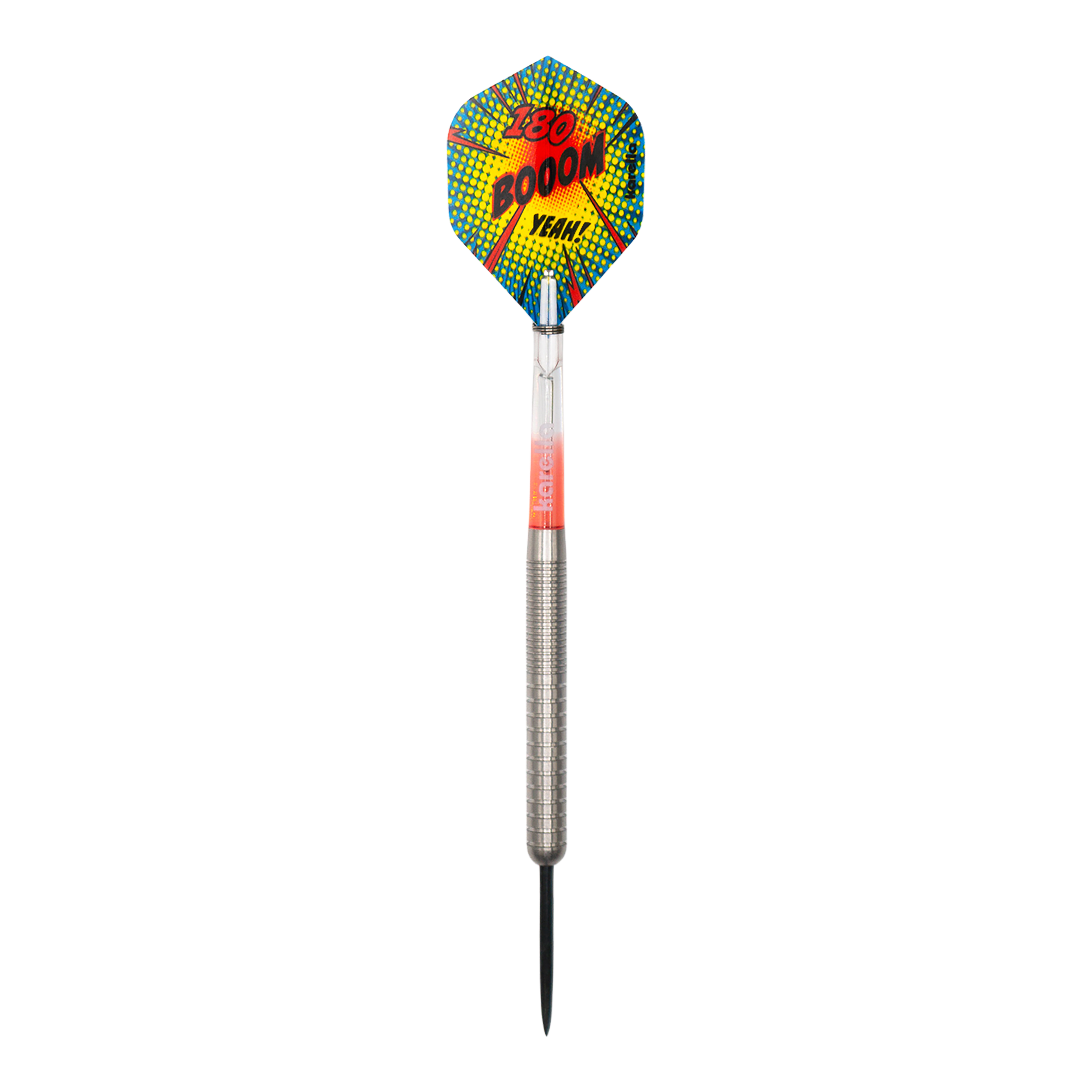 Karella Comic Line CL-1 steel darts - 22g Abgebildet ist der Karella Comic Line CL-1 Steeldarts - 22g. Diese Aufnahme zeigt das Produkt aus einer bestimmten Perspektive.