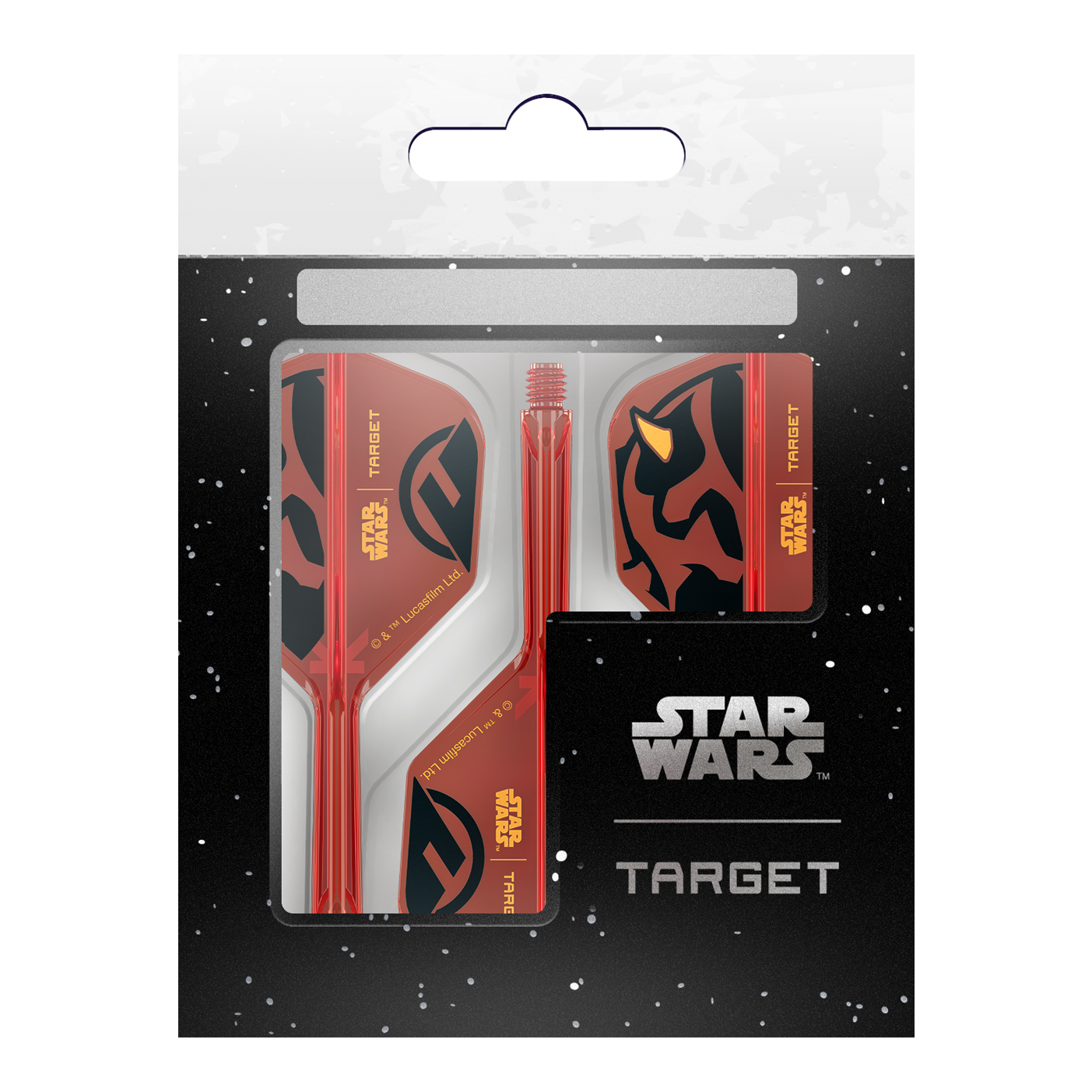 Target Star Wars K-Flex Darth Maul No6 Flights Target Star Wars K-Flex Darth Maul No6 Flights werden präsentiert. Die Flights besitzen ein auffälliges Design mit Darth Maul von Star Wars.