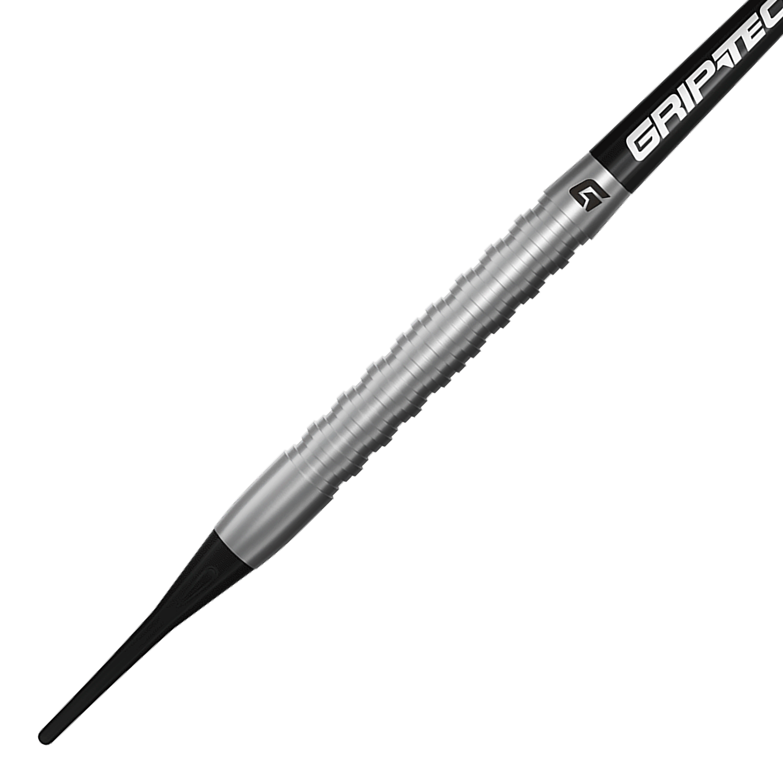 GOAT Podium Silver Softdarts - 18g Das Bild zeigt die GOAT Podium Silver Softdarts mit 18g Gewicht. Diese Softdarts sind in silberner Ausführung und für Präzisionsspiele geeignet.