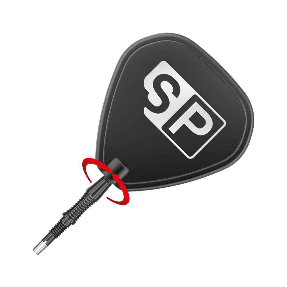 Target Swiss Point Dart Tips Signature RST - Black Das Bild zeigt die Target Swiss Point Dartspitzen Signature RST in Schwarz. Die Dartspitzen sind speziell gestaltet und bieten ein modernes Design für Dartspieler.