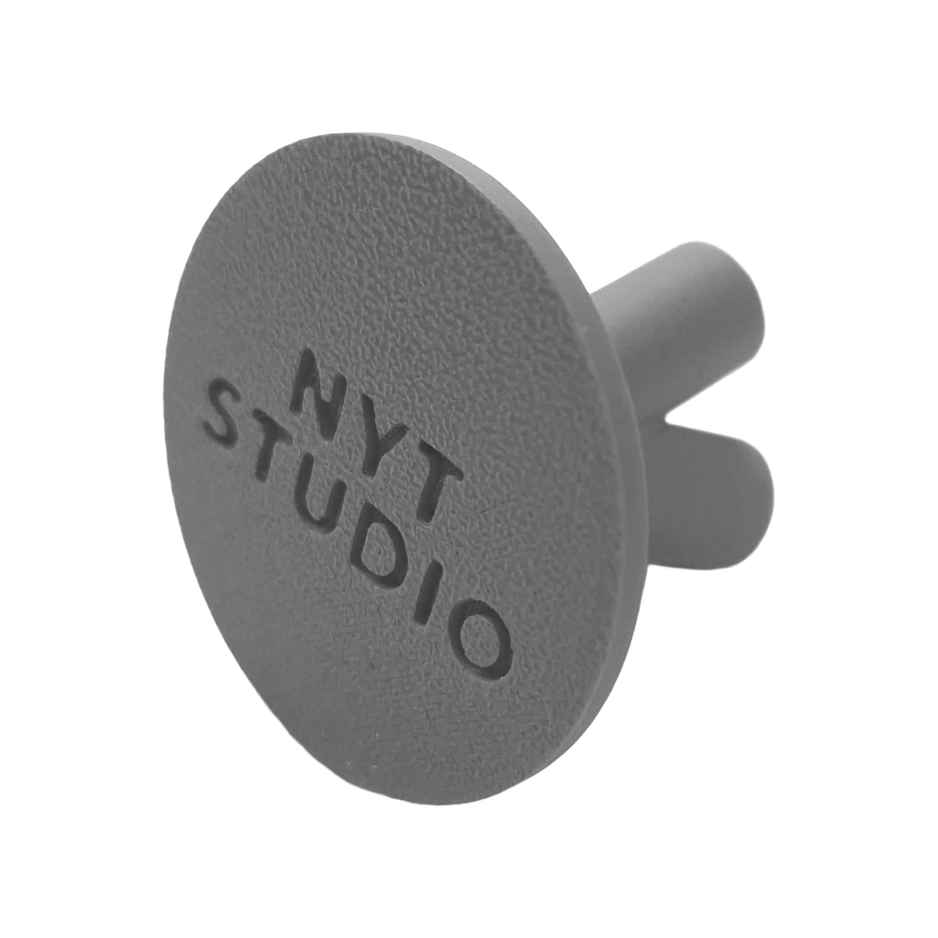 NYT Studio Compact Dart Holder Das Bild zeigt einen NYTStudio Compact Darthalter in Grau. Diese Darstellung wurde vom Dateinamen abgeleitet.