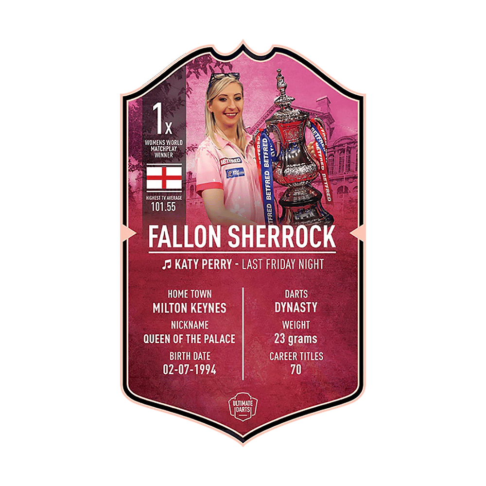 Ultimate Darts Card - Fallon Sherrock