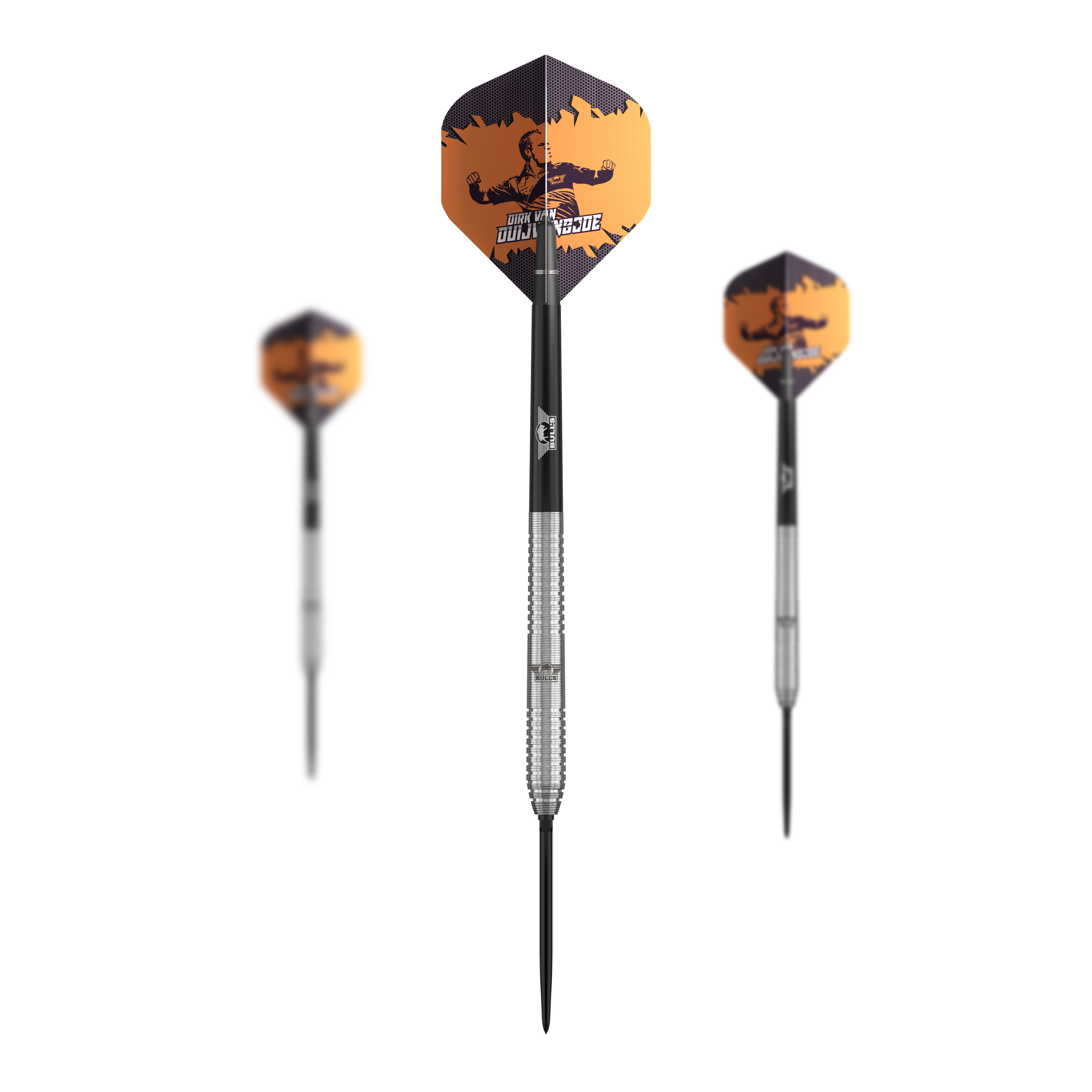 Bulls NL Dirk Van Duijvenbode Original Convertible Point Steeldarts Bulls NL Dirk Van Duijvenbode Original Convertible Point Steeldarts