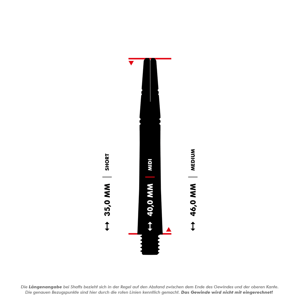 Harrow&#39;s Alamo VS2 Shafts - Yellow