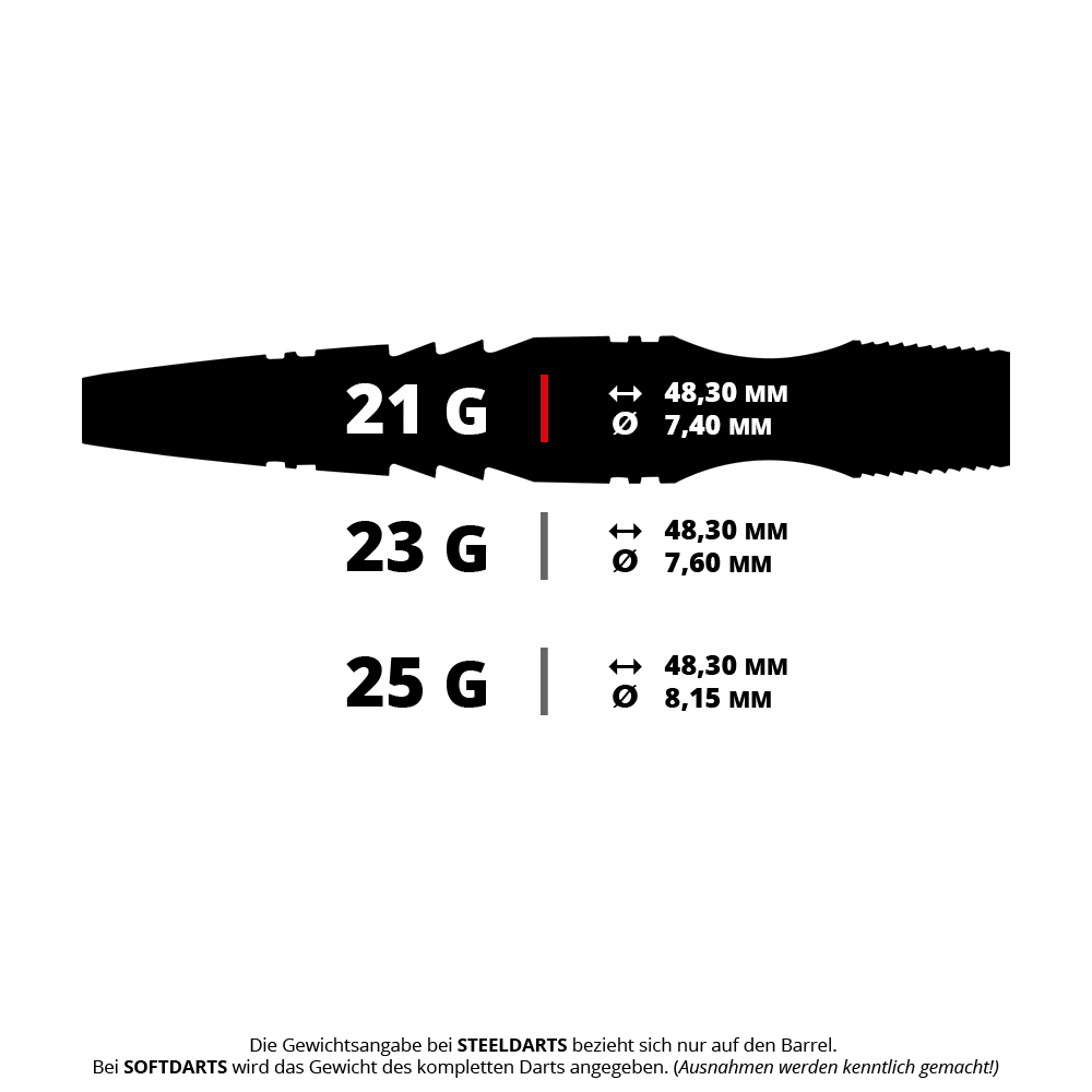 Winmau Sniper V3 Steeldarts