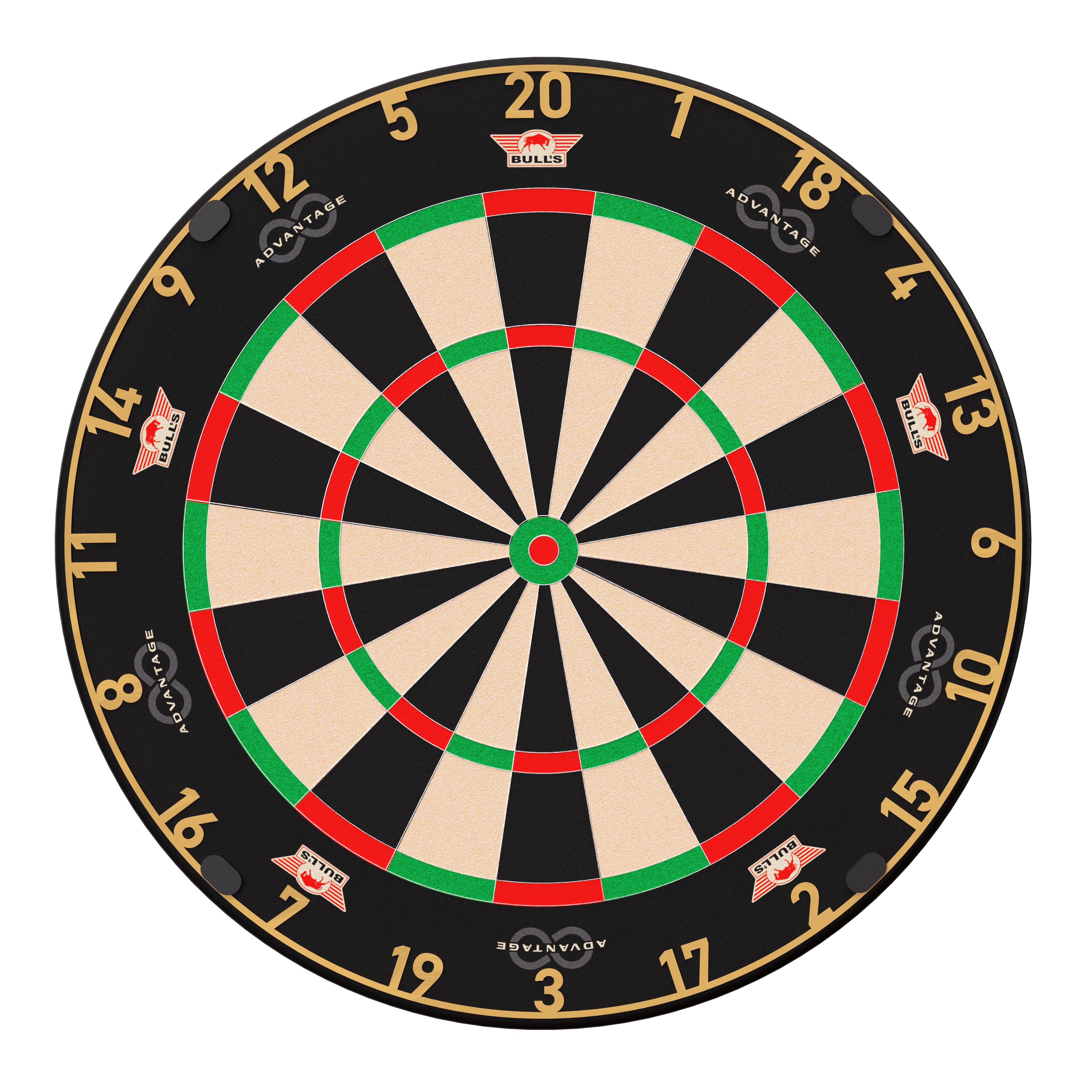 Bulls NL Advantage 8 steel dartboard Das Foto zeigt das Bulls NL Advantage 8 Steeldartboard. Dieses Produkt ist perfekt für ambitionierte Dartspieler.