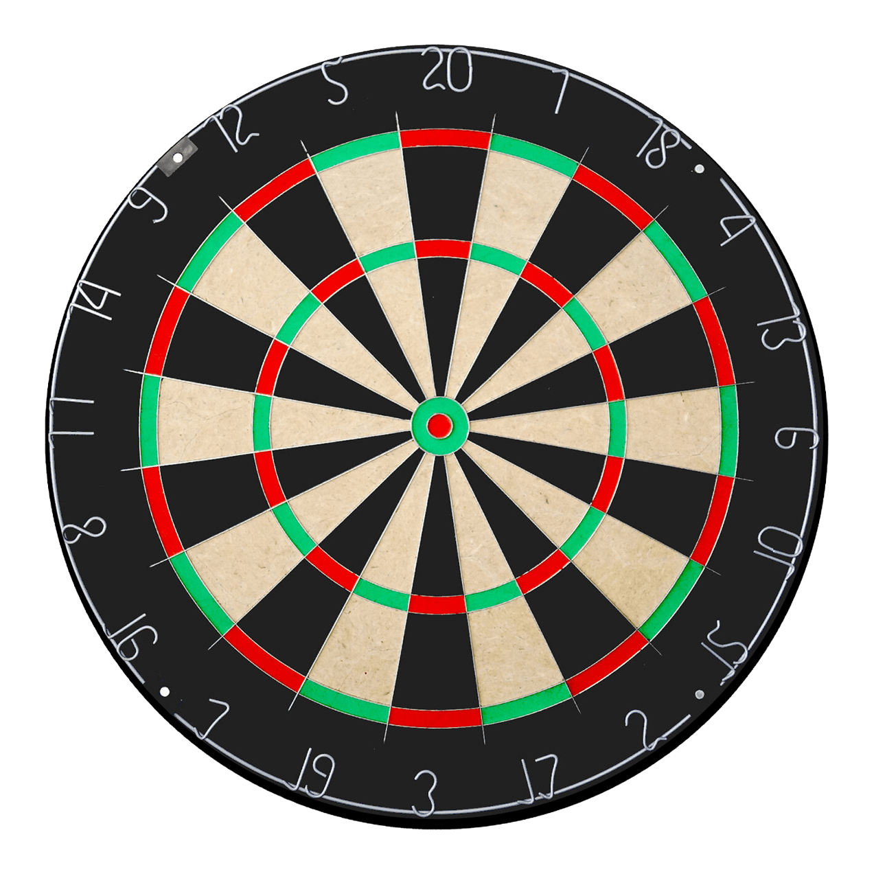 Karella Dartboard BullOut Set including 2 sets of steel darts Abgebildet ist das Karella Dartboard BullOut Set mit zwei Sätzen Steeldarts. Das Produkt ist perfekt für Darts-Fans und beinhaltet ein Dartboard sowie Steeldarts.