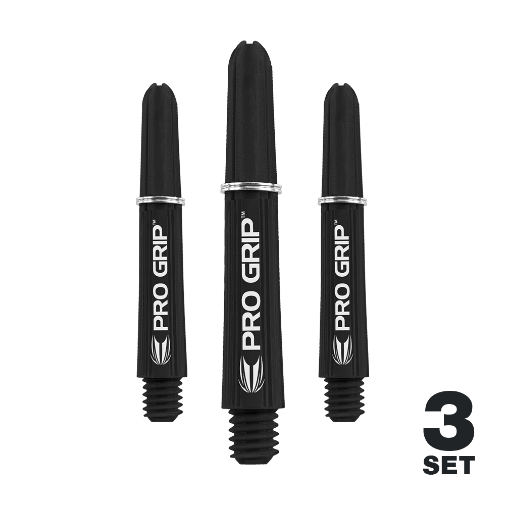 Target Pro Grip Shafts - 3 Sets - Black 