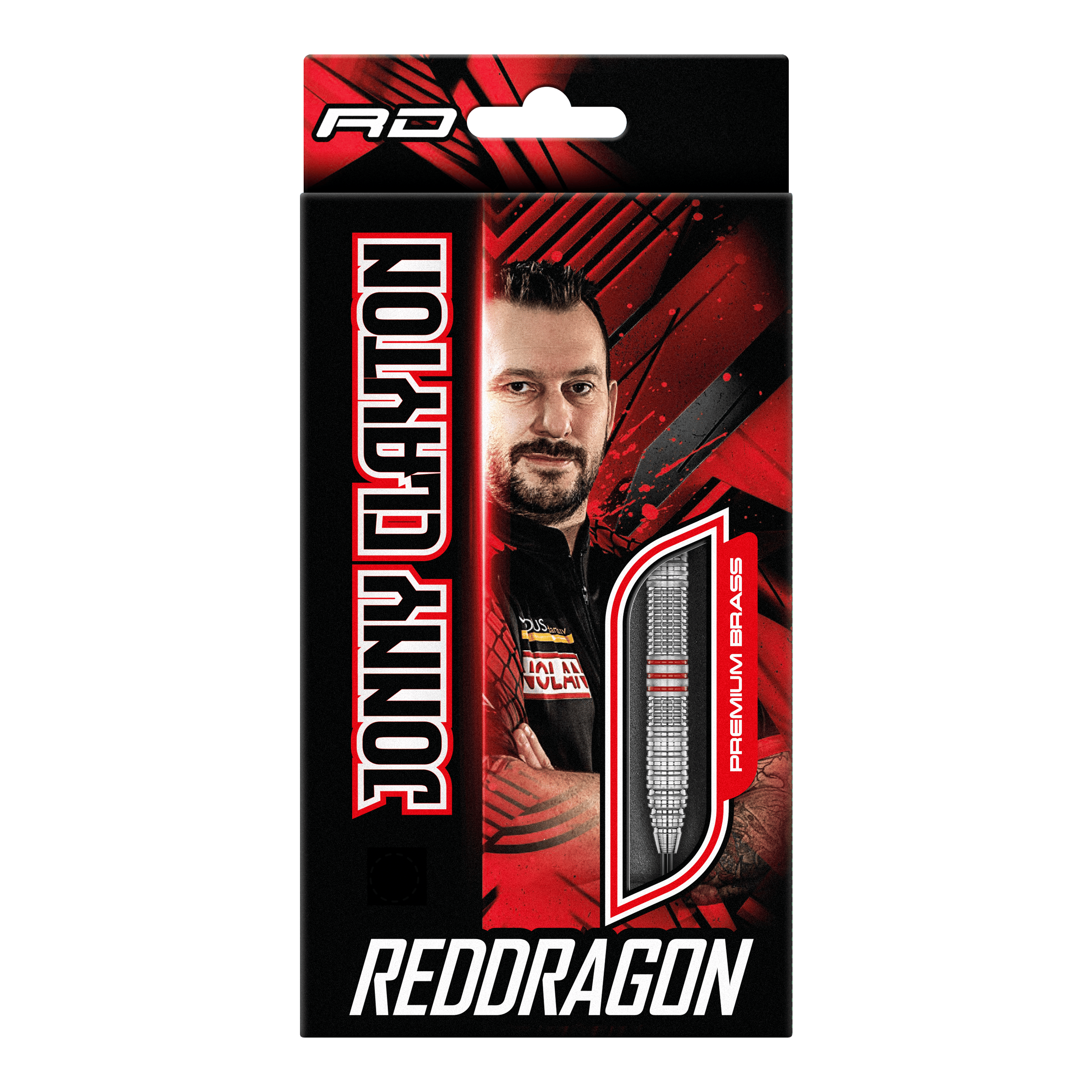 Red Dragon Jonny Clayton Brass Steel Darts - 21 g Red Dragon Jonny Clayton Brass Steel Darts - 21 g