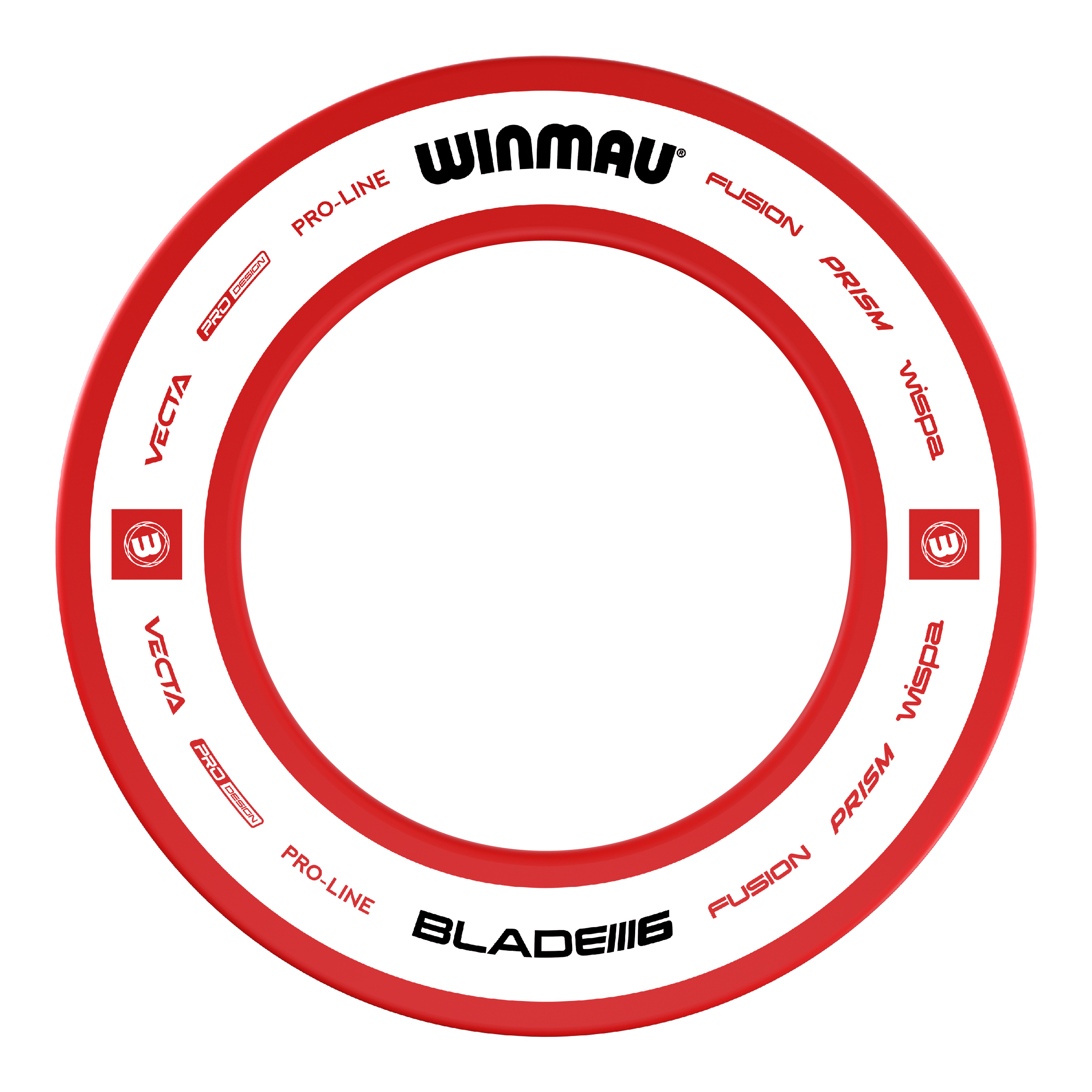 Winmau Pro-Line 2.0 Dartboard Surround - Rot