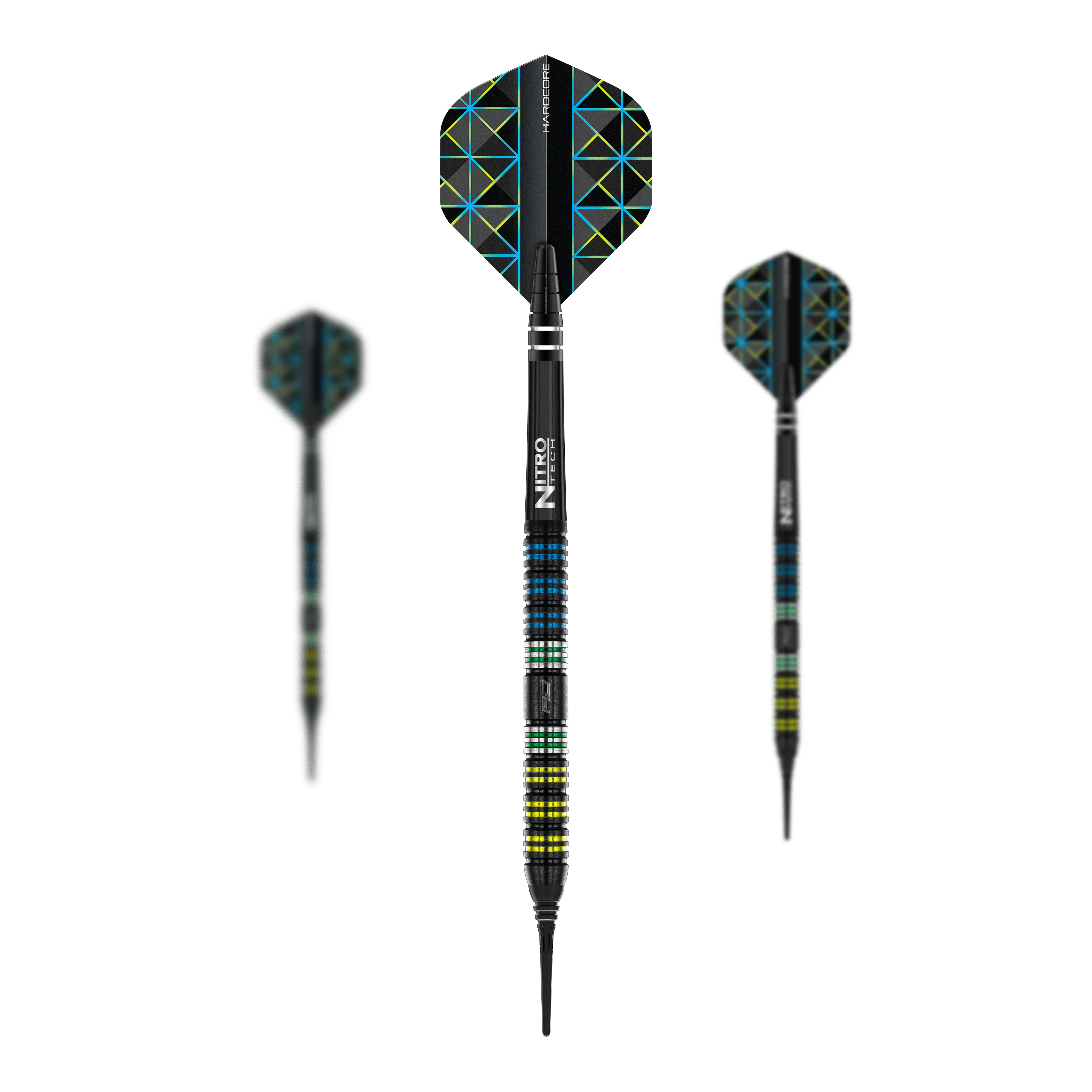 Red Dragon Dragonfly 95 Black Parallel Softdarts - 20g