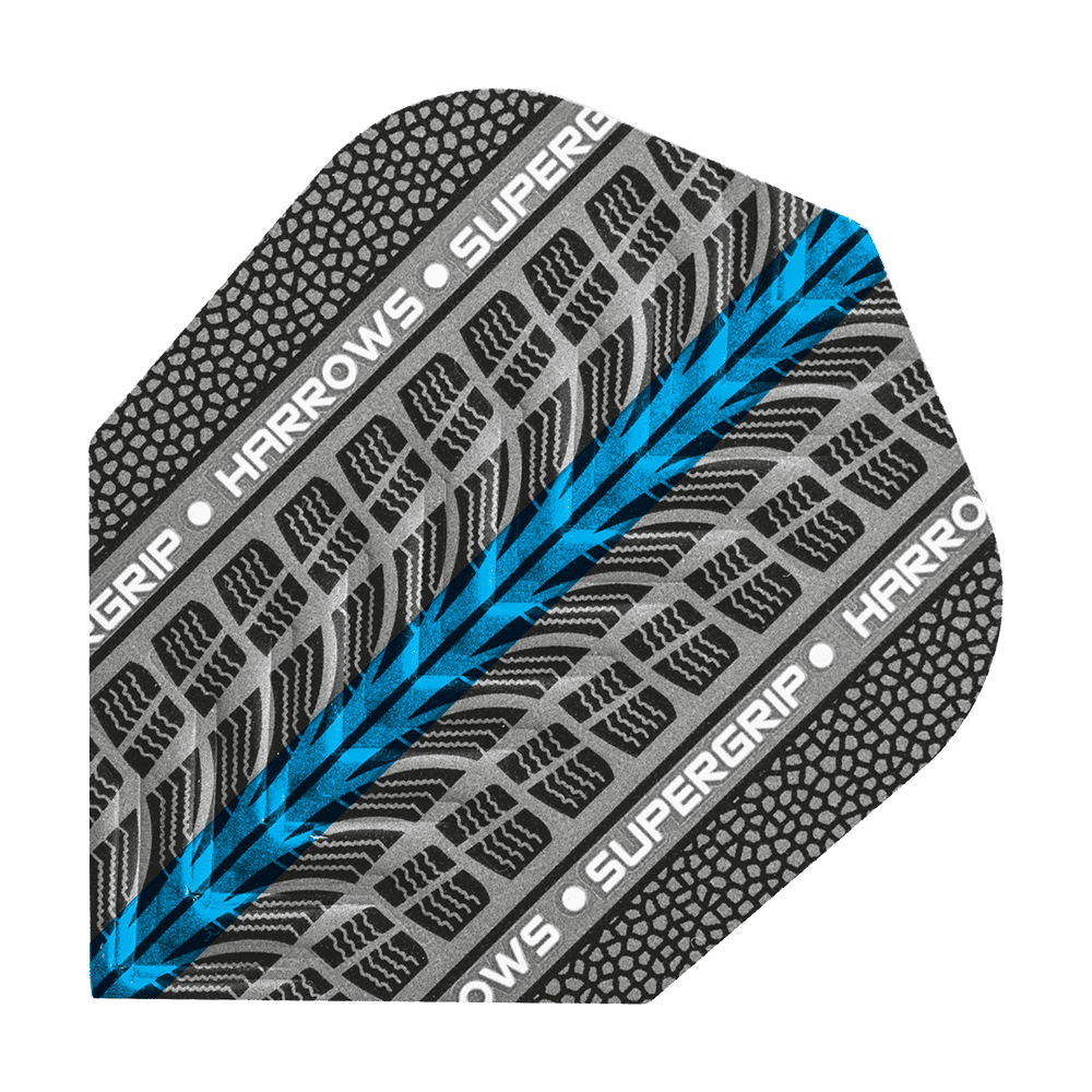 Harrows Supergrip Blau No6 Flights