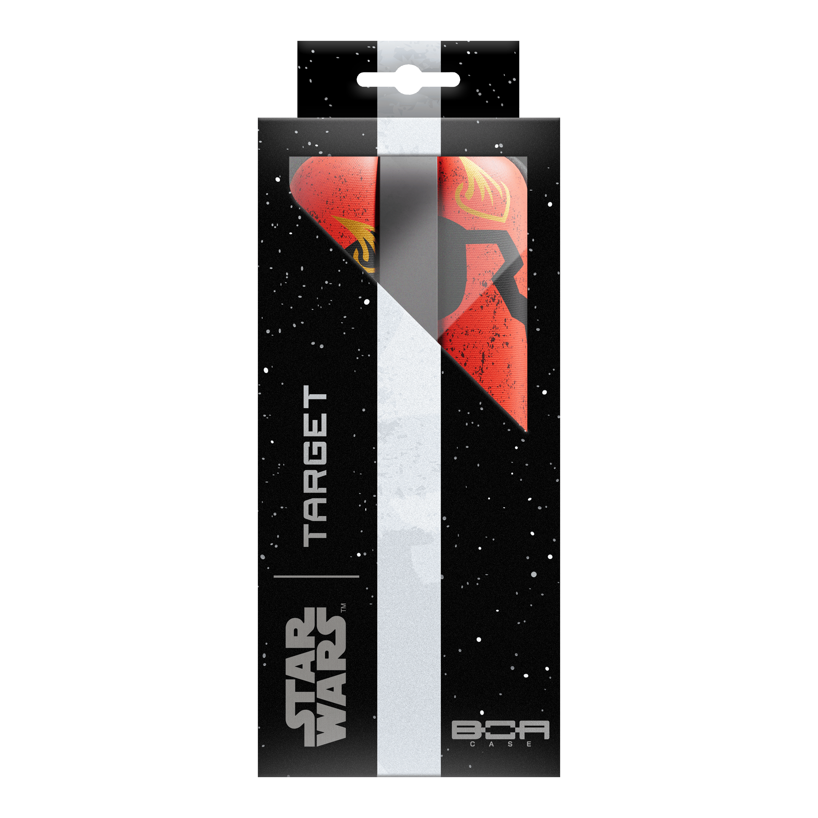 Dieses Bild präsentiert das Target Star Wars Boa Dartcase - Darth Maul. Es ist eine stylische Tasche für Dartspieler und Star Wars Fans.
