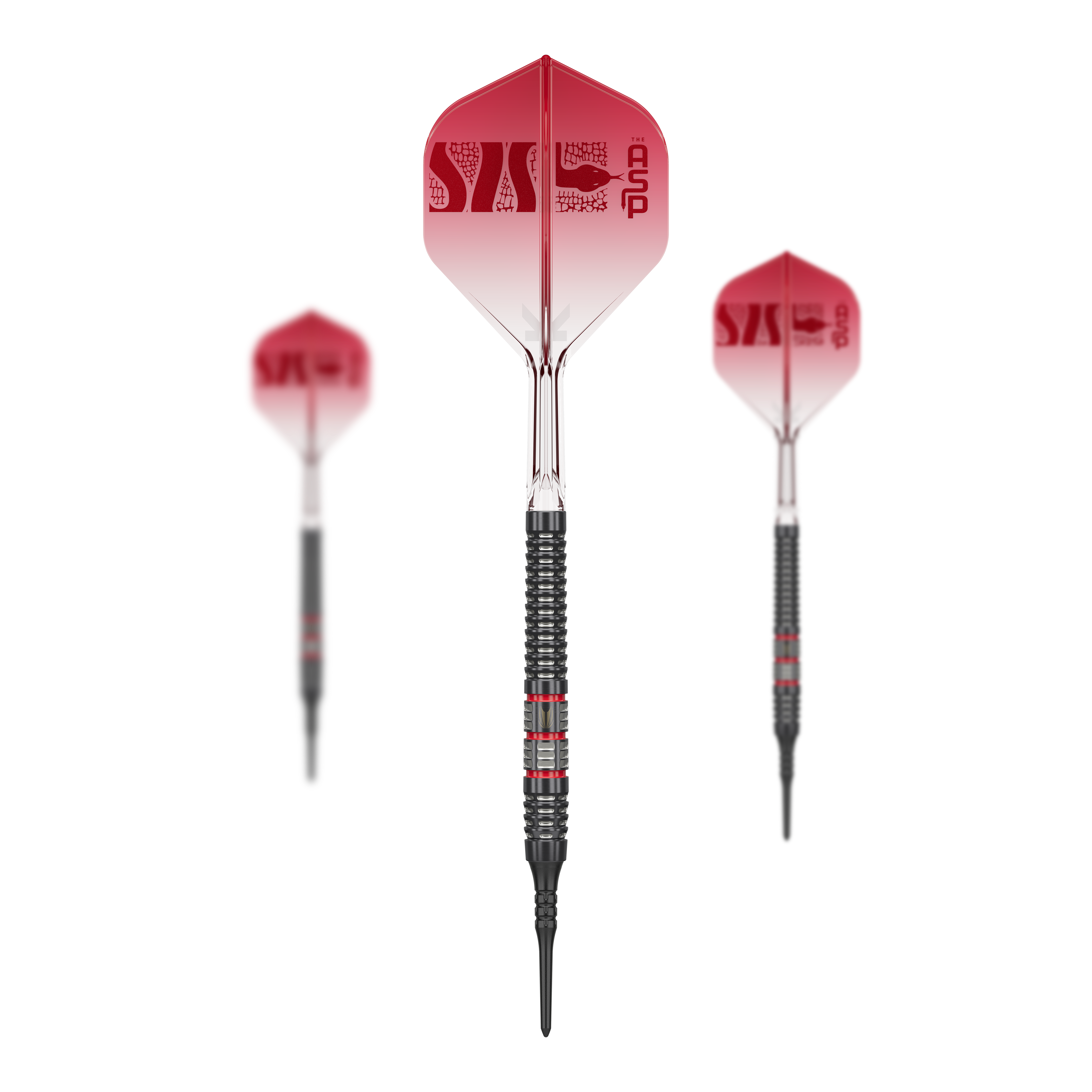 Target Nathan Aspinall 95K Soft Darts - 18g Abgebildet ist das Set der Target Nathan Aspinall 95K Softdarts mit 18g. Dieses Produkt ist für Dartspieler gedacht, die hochwertige Softdarts bevorzugen.