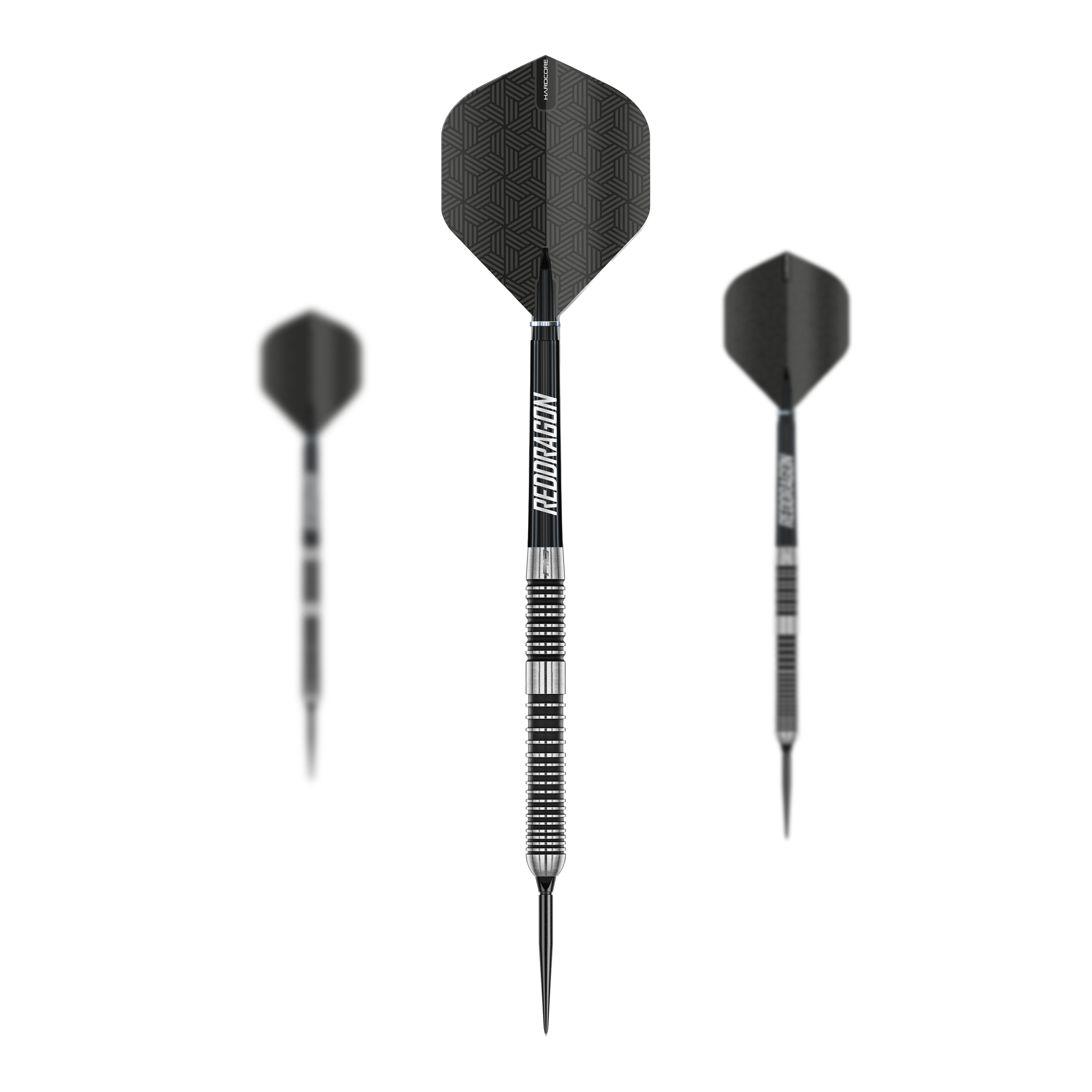 Red Dragon Pegasus Switch Point Steel Darts Ein Set von Red Dragon Pegasus Switch Point Steeldarts ist abgebildet. Die Steeldarts eignen sich für professionelle Dartspieler.
