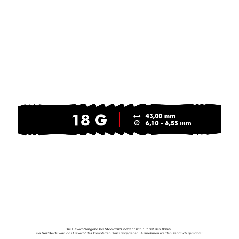 Bulls Dot D4 Softdarts - 18 g