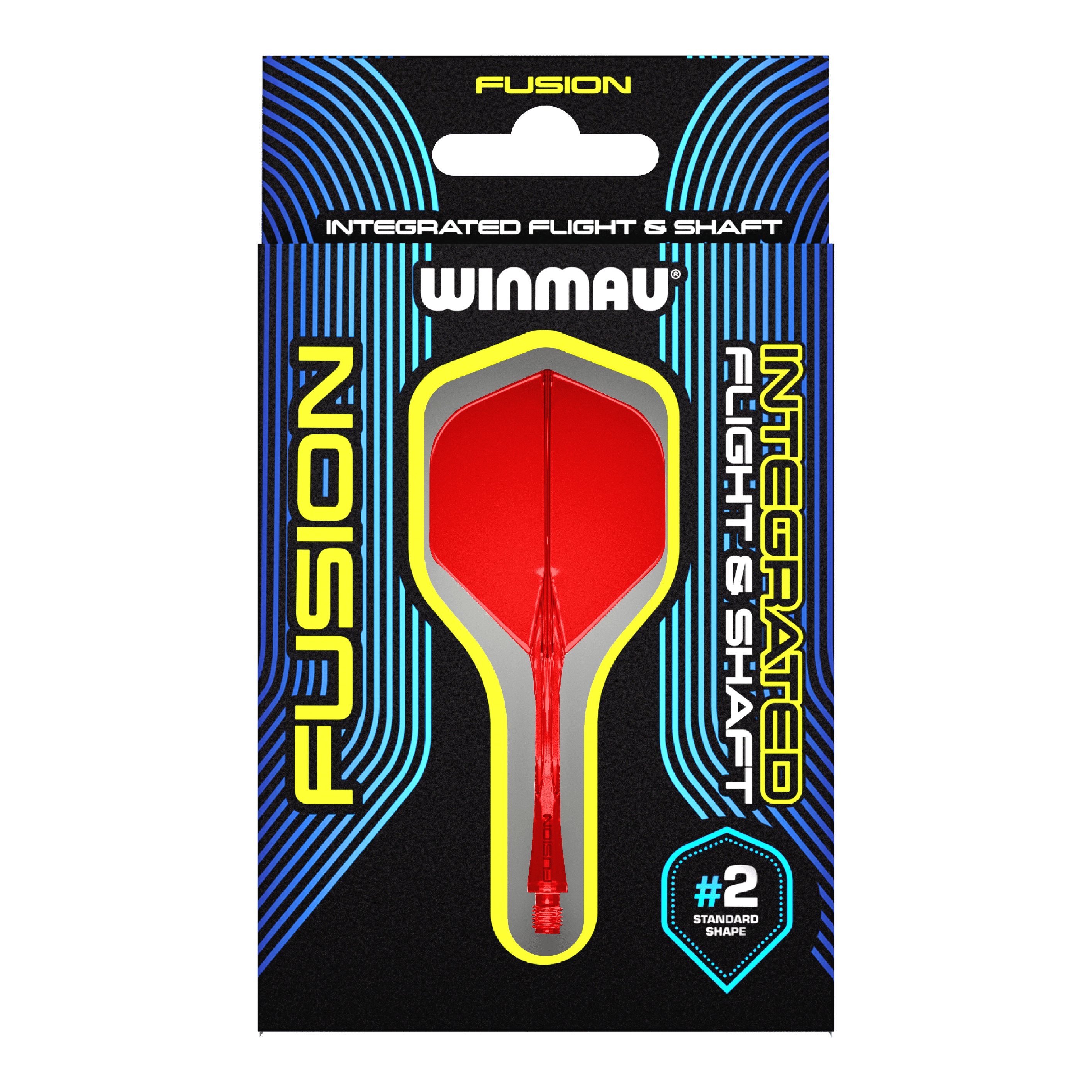 Winmau Fusion Flight-Shaft-System Standard Rot