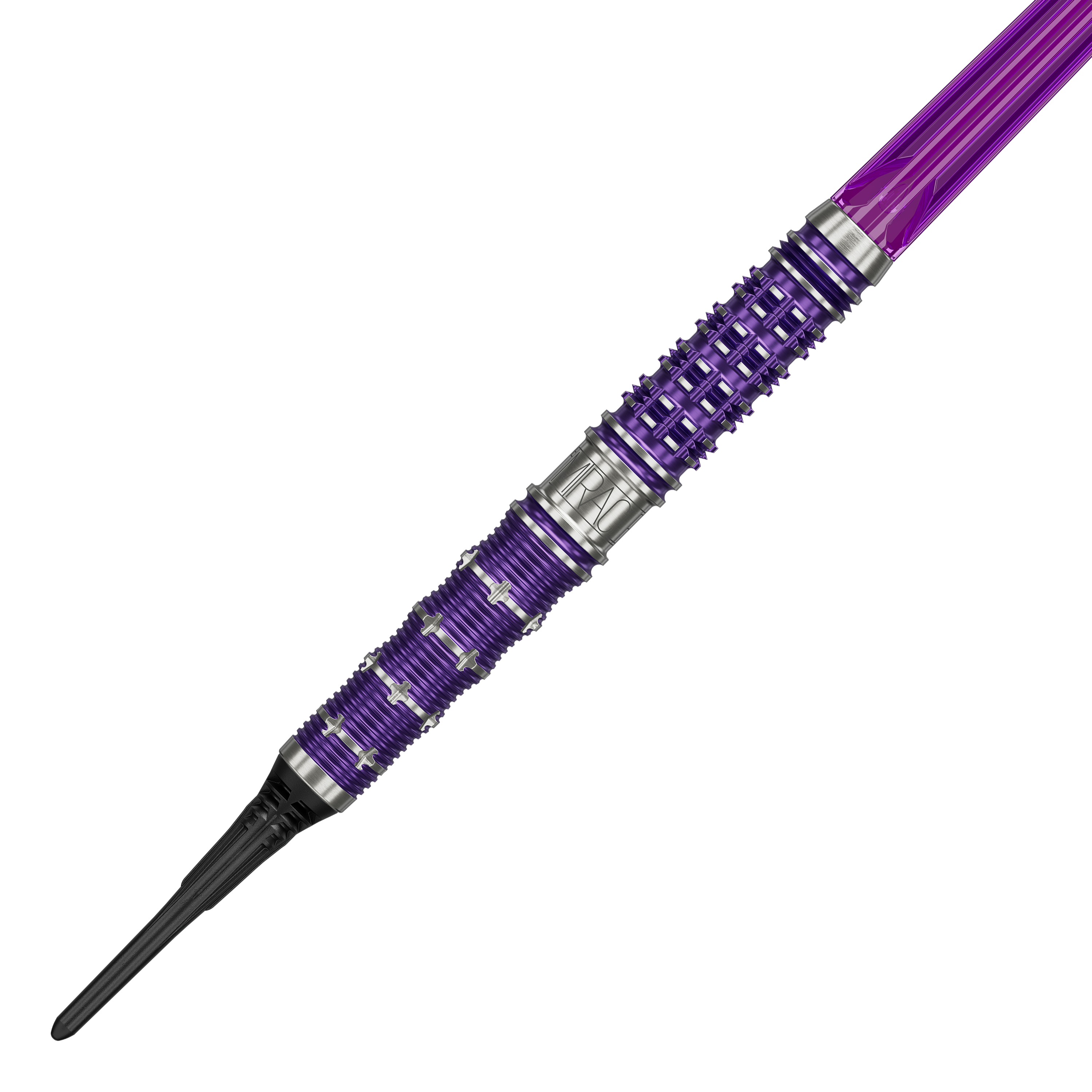 Hier sieht man die Target Japan The Miracle GEN7 Constructors Champions Limited Darts - 21,5g aus einer anderen Perspektive. Das Bild zeigt Details des Dart-Sets und die spezielle Konstruktion.