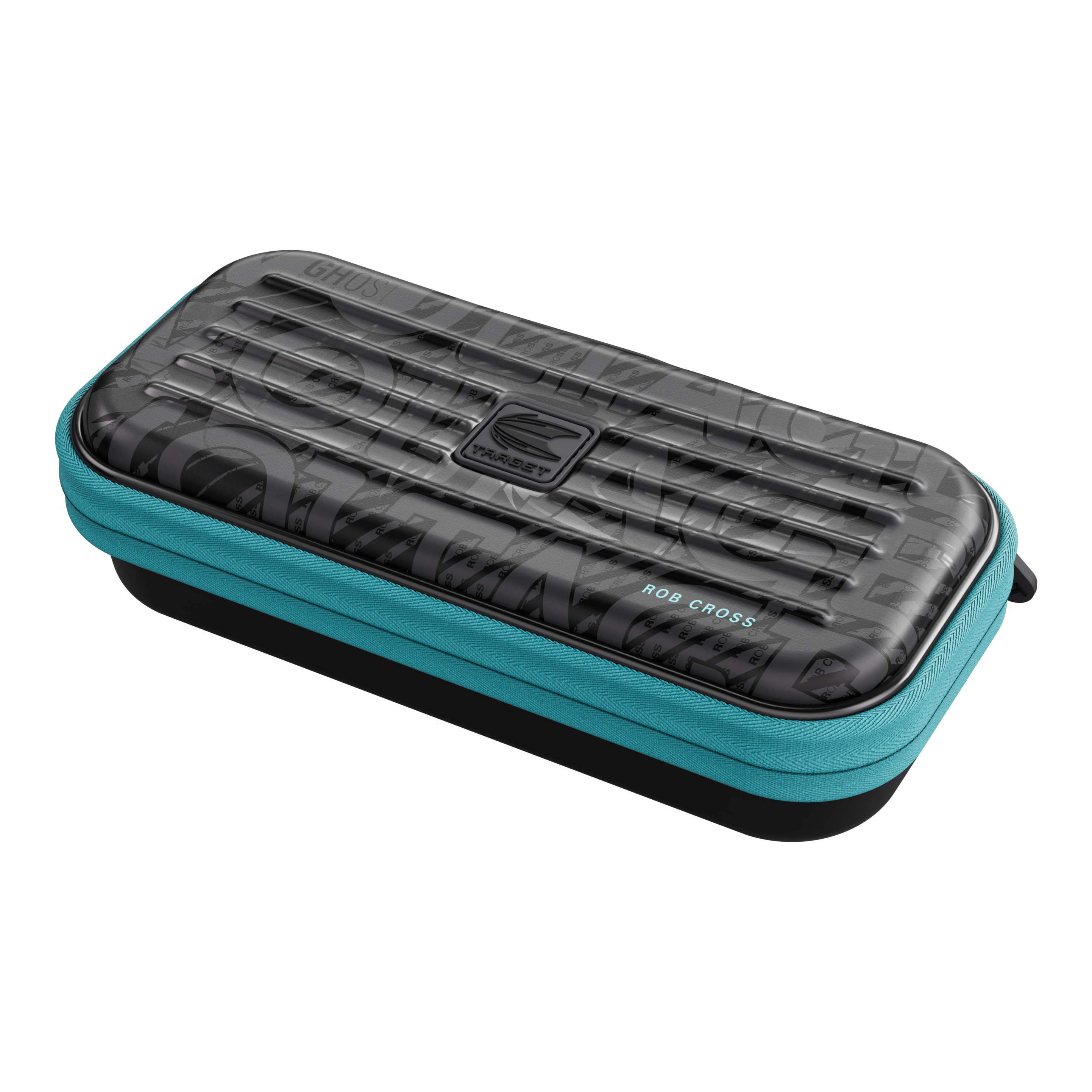 Abgebildet ist das Takoma Ghost Series Rob Cross Dartcase. Es dient zur sicheren Aufbewahrung von Darts und Zubehör.