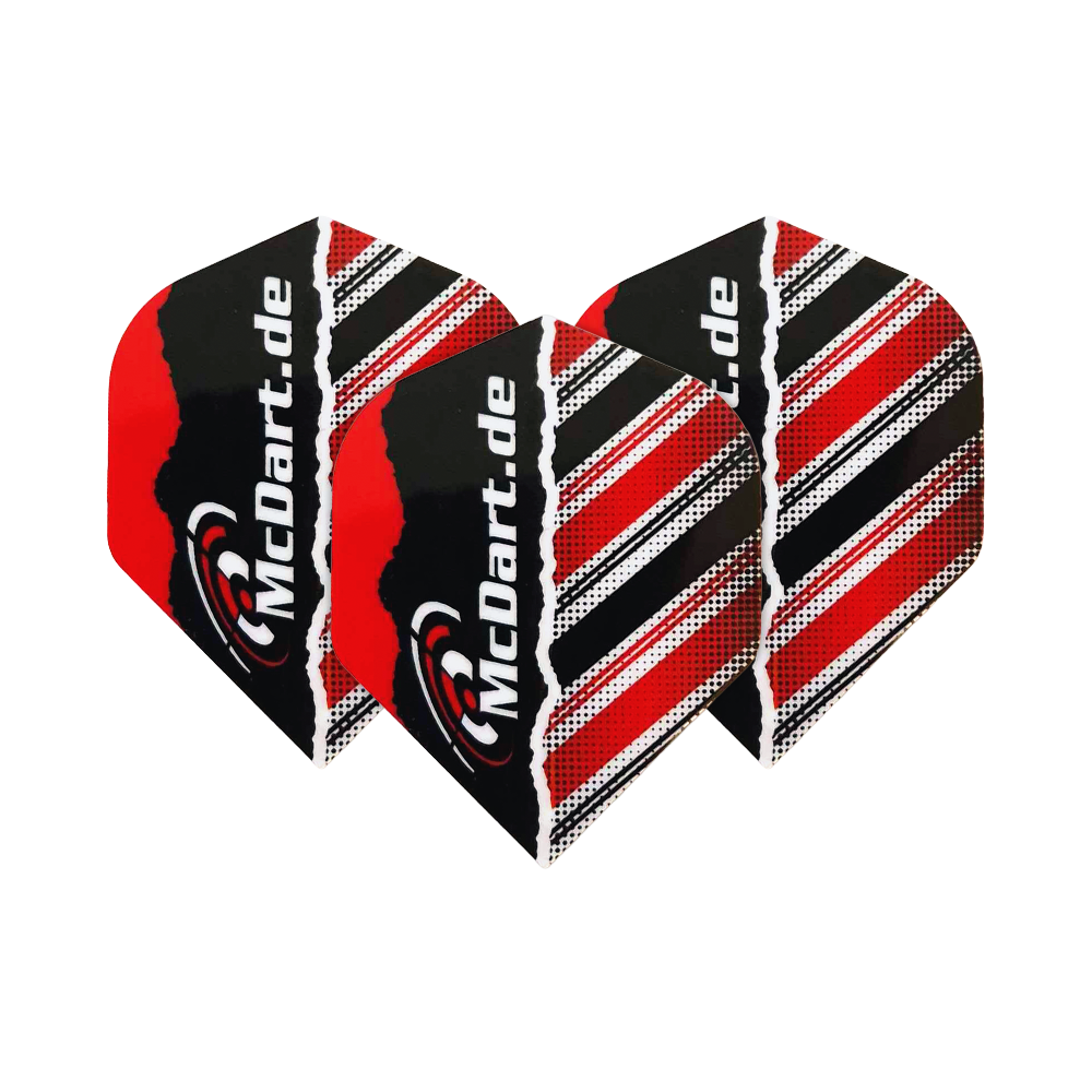 McDart Design V7 Standard Flights Dies ist ein Bild der McDart Design V7 Standard Flights. Die Flights sind für Dartpfeile konzipiert.