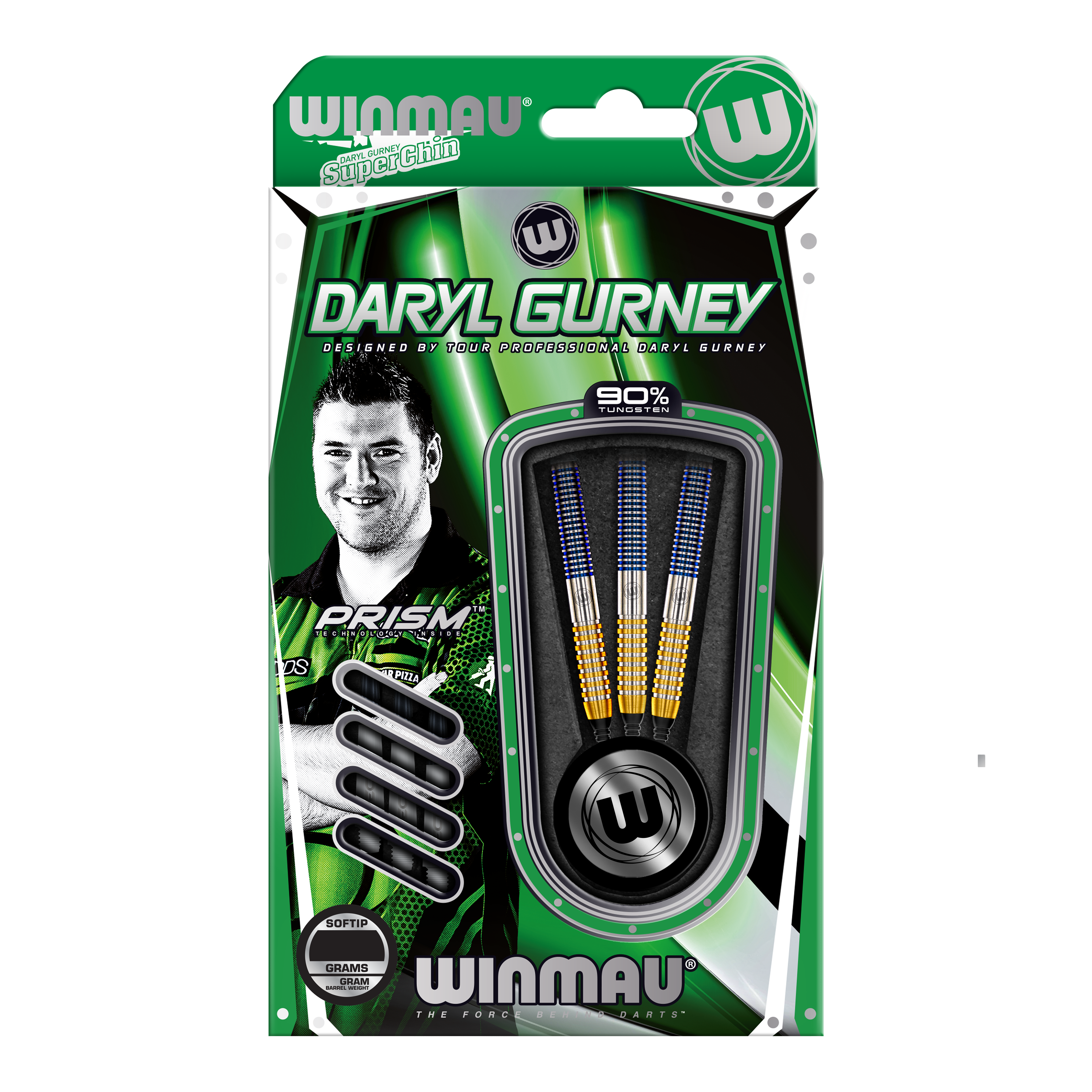 Winmau Daryl Gurney SC 1.0 Series Softdarts - 22g