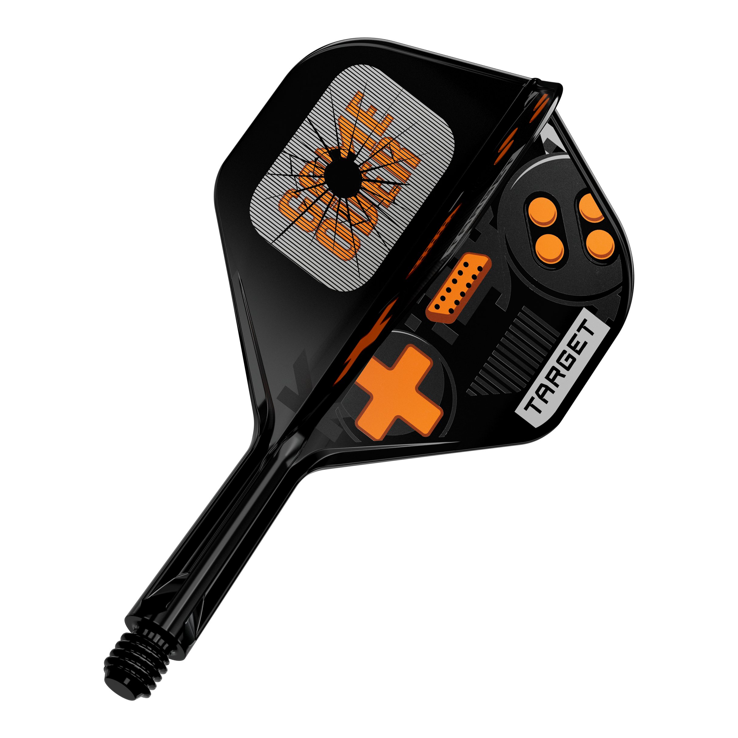 Target K-Flex Game Over No2 Standard Flights Target K-Flex GameOver No2 Standard Flights, 19 mm werden abgebildet. Das Bild zeigt das Produkt von vorne.