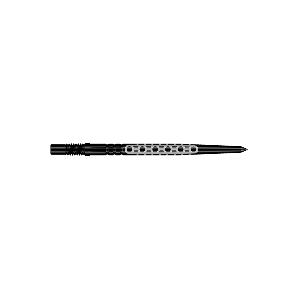 Shot Turbo Point Goths Dart Tips - Black