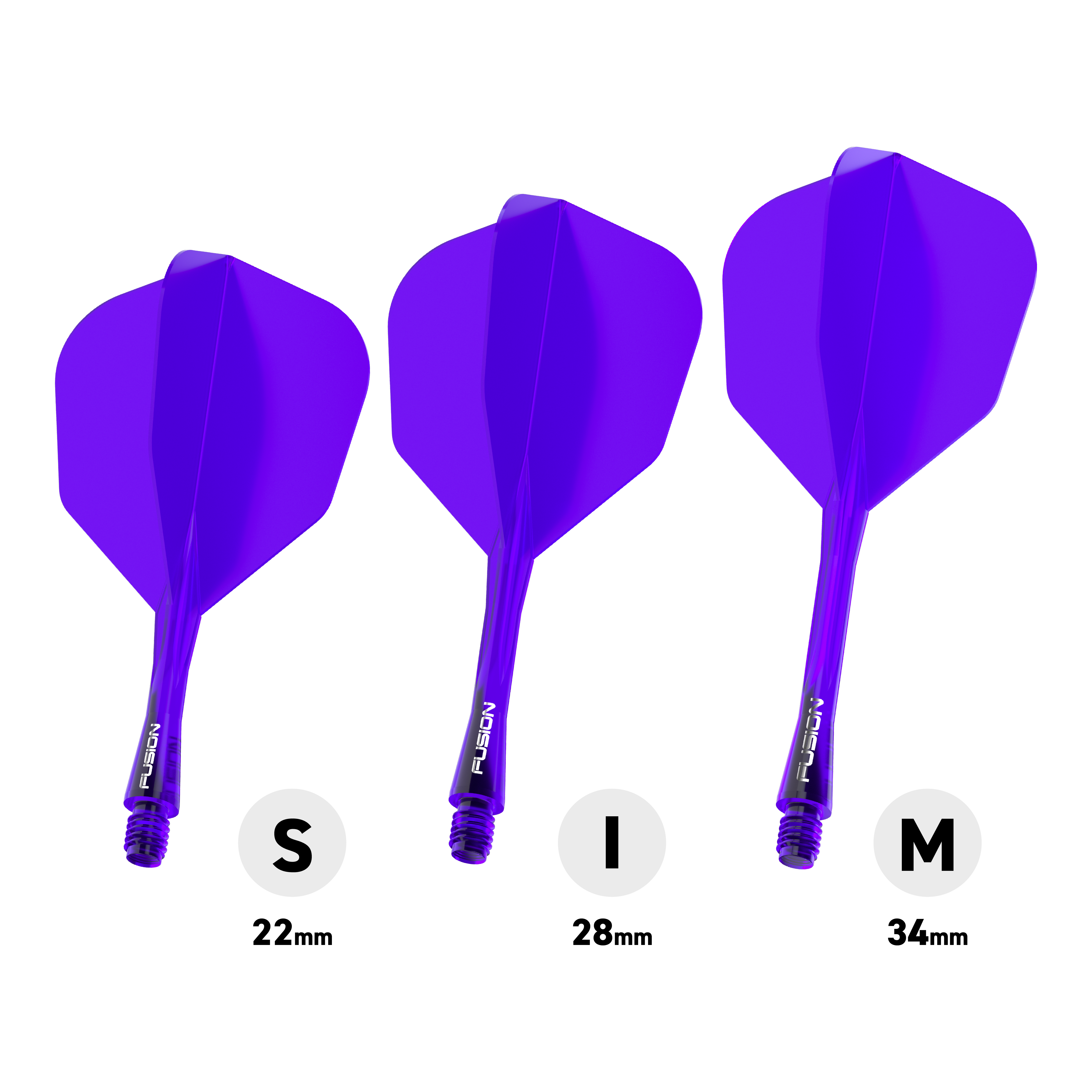 Winmau Fusion Flight Shaft System No6 Purple Abgebildet ist das Winmau Fusion Flight-Shaft-System No6 in Lila. Das Produkt ist Teil des Dartzubehörs für präzises Spielen.