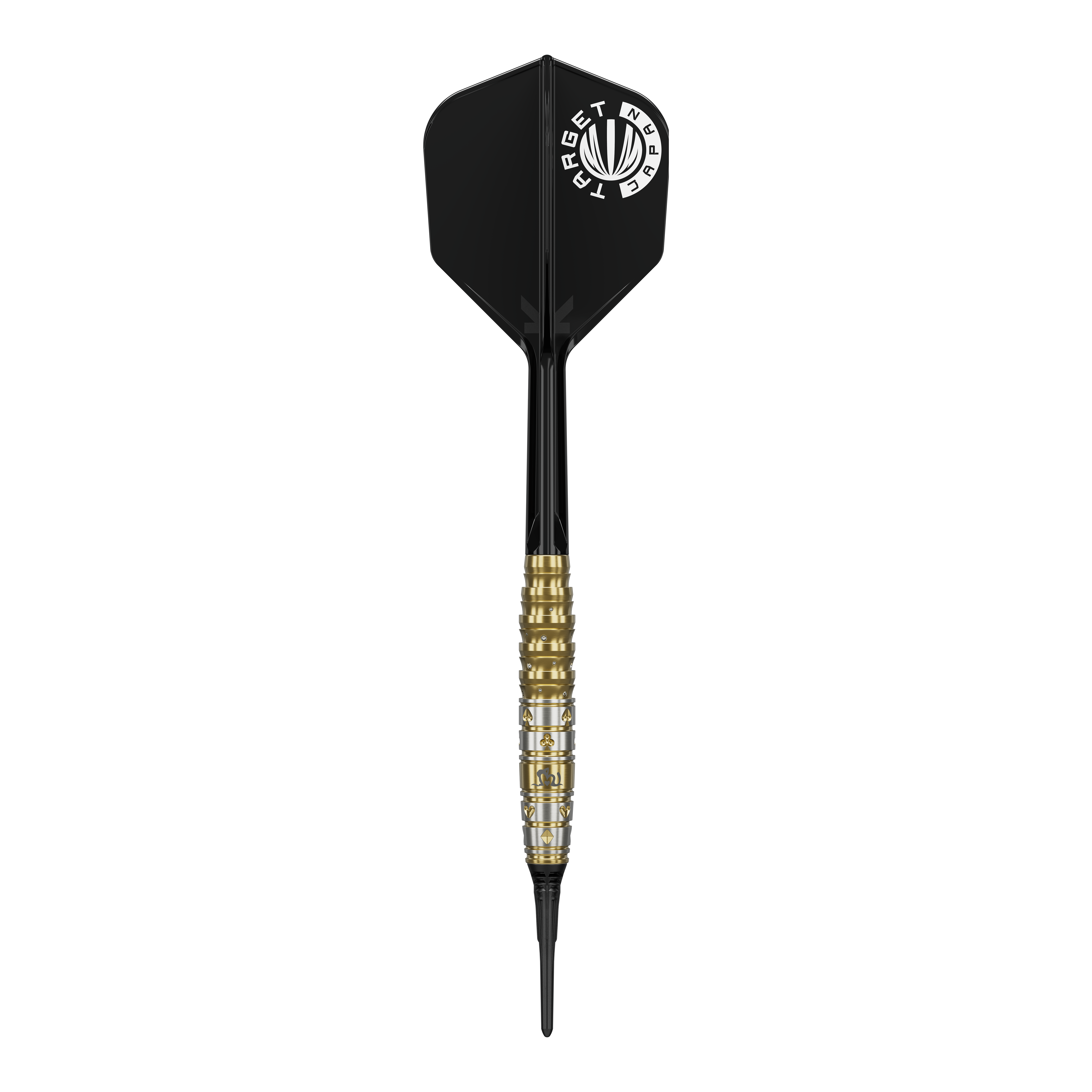 Das Bild zeigt die Target Japan Prime Series Mayuko Morita Mayo GEN7.5 Softdarts mit 20 Gramm. Die Darts sind hochwertig verarbeitet und eignen sich ideal für Softdartspieler.