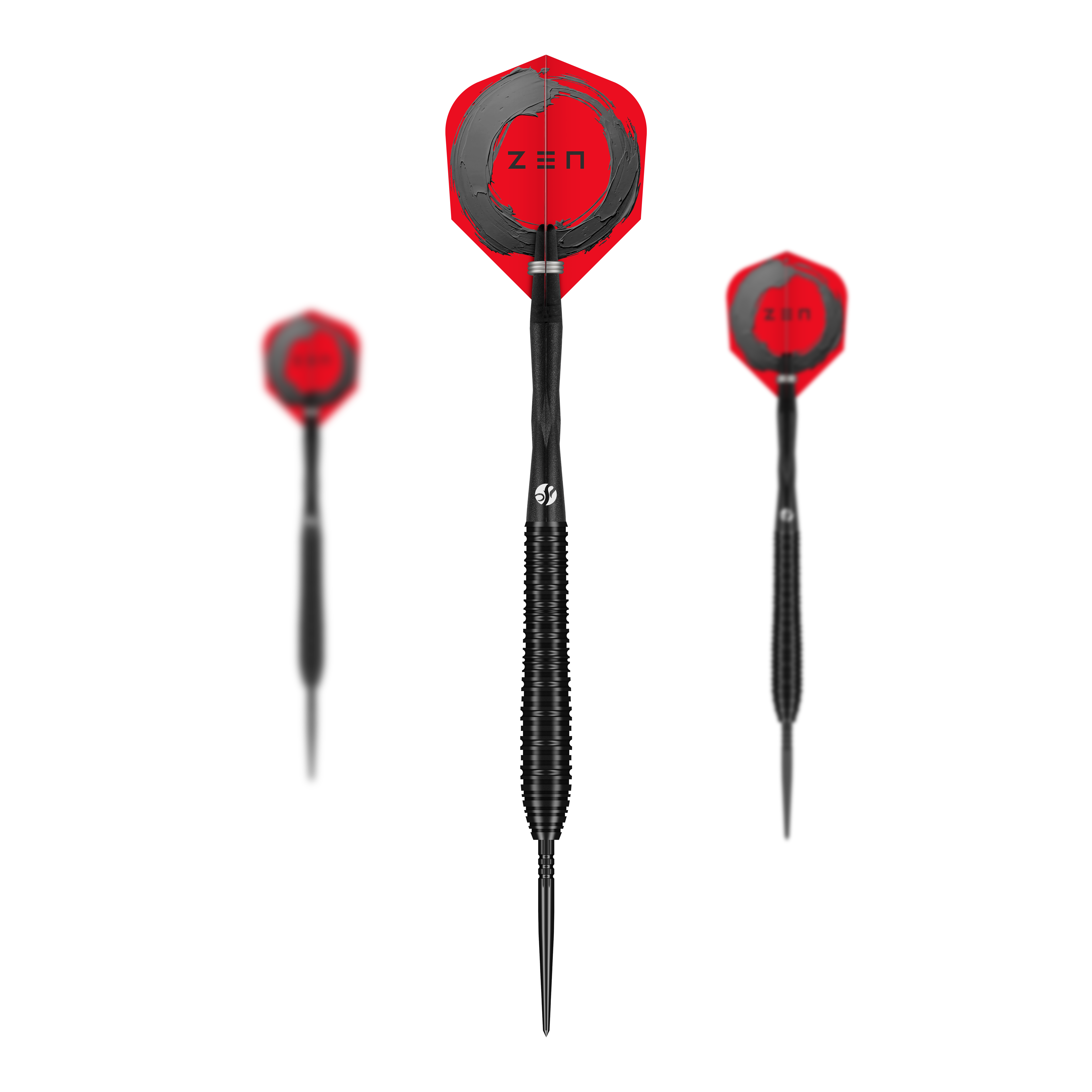 Shot ZEN Torpedo Turbo Point Steel Darts - 23g