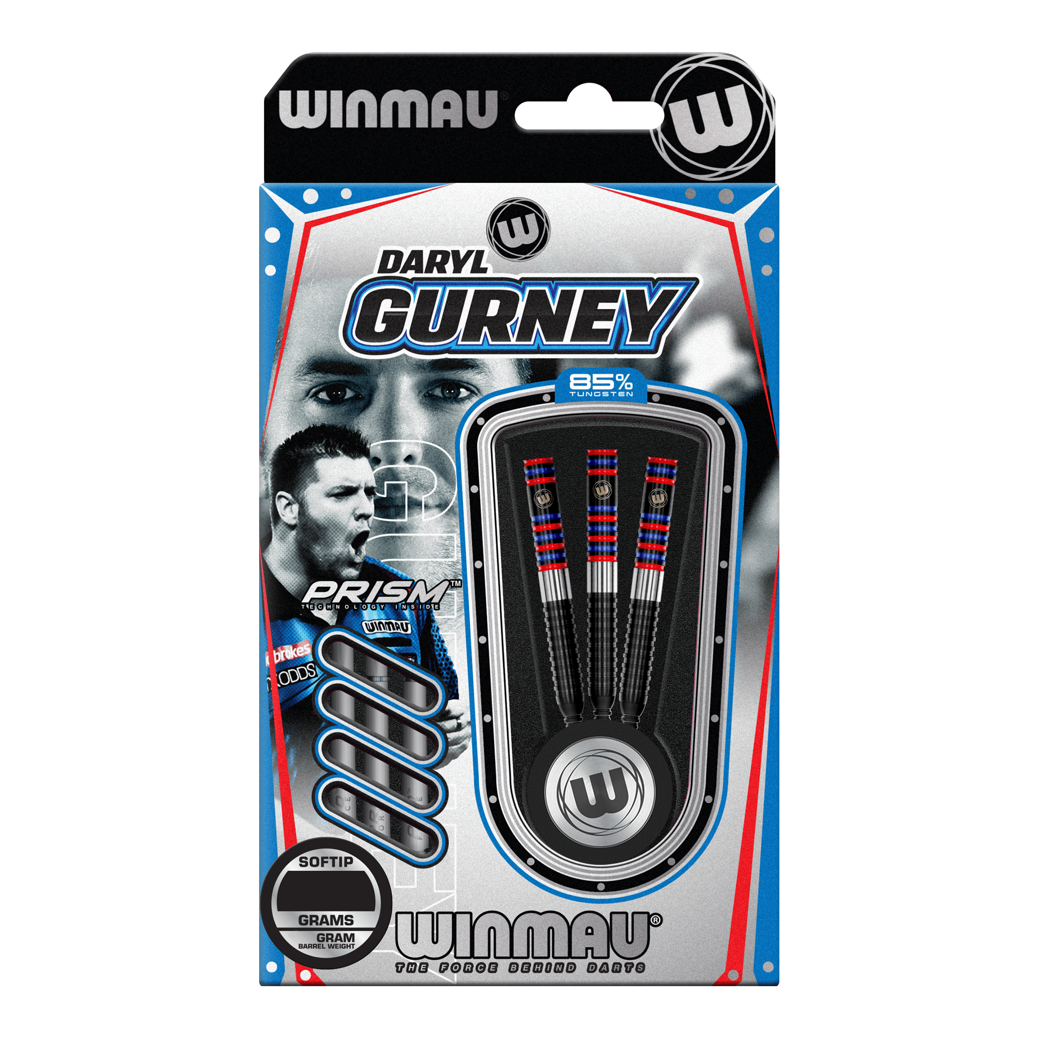 Winmau Daryl Gurney 85 Pro-Series Soft Darts - 20g