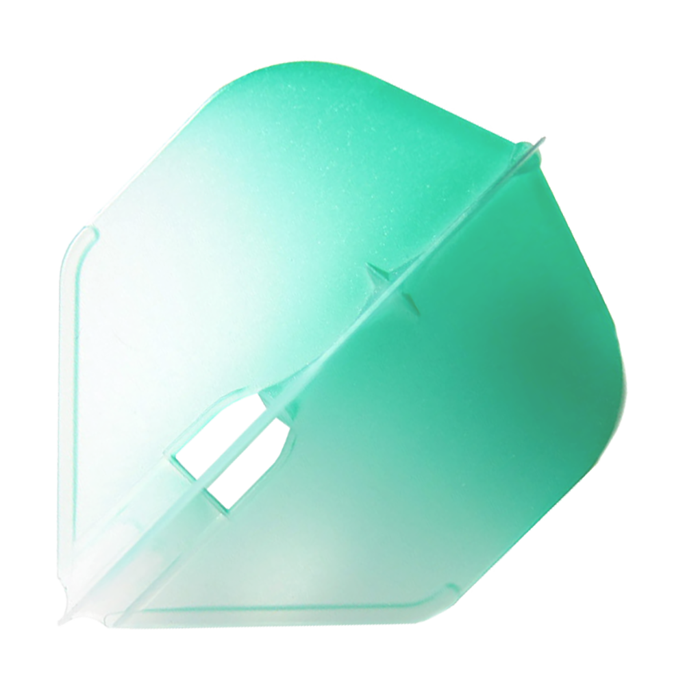 L-Style Two Tone L1PRO Clear White Flights Green