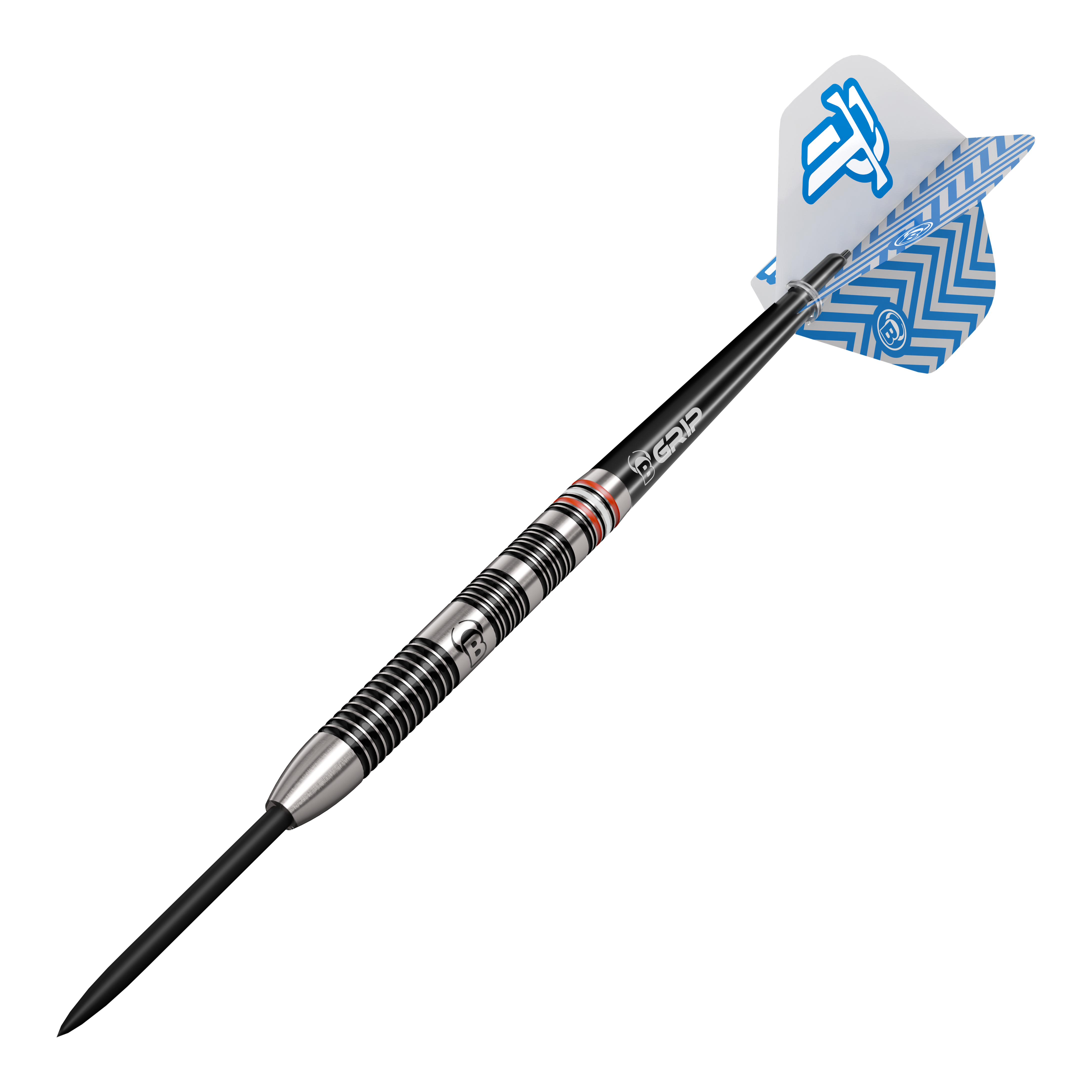 Bulls Challenger Patrick Tringler Steel Darts - 21g Bulls Challenger Patrick Tringler Steeldarts mit 21g Gewicht. Abgebildet ist das Dartprodukt aus einer anderen Perspektive.