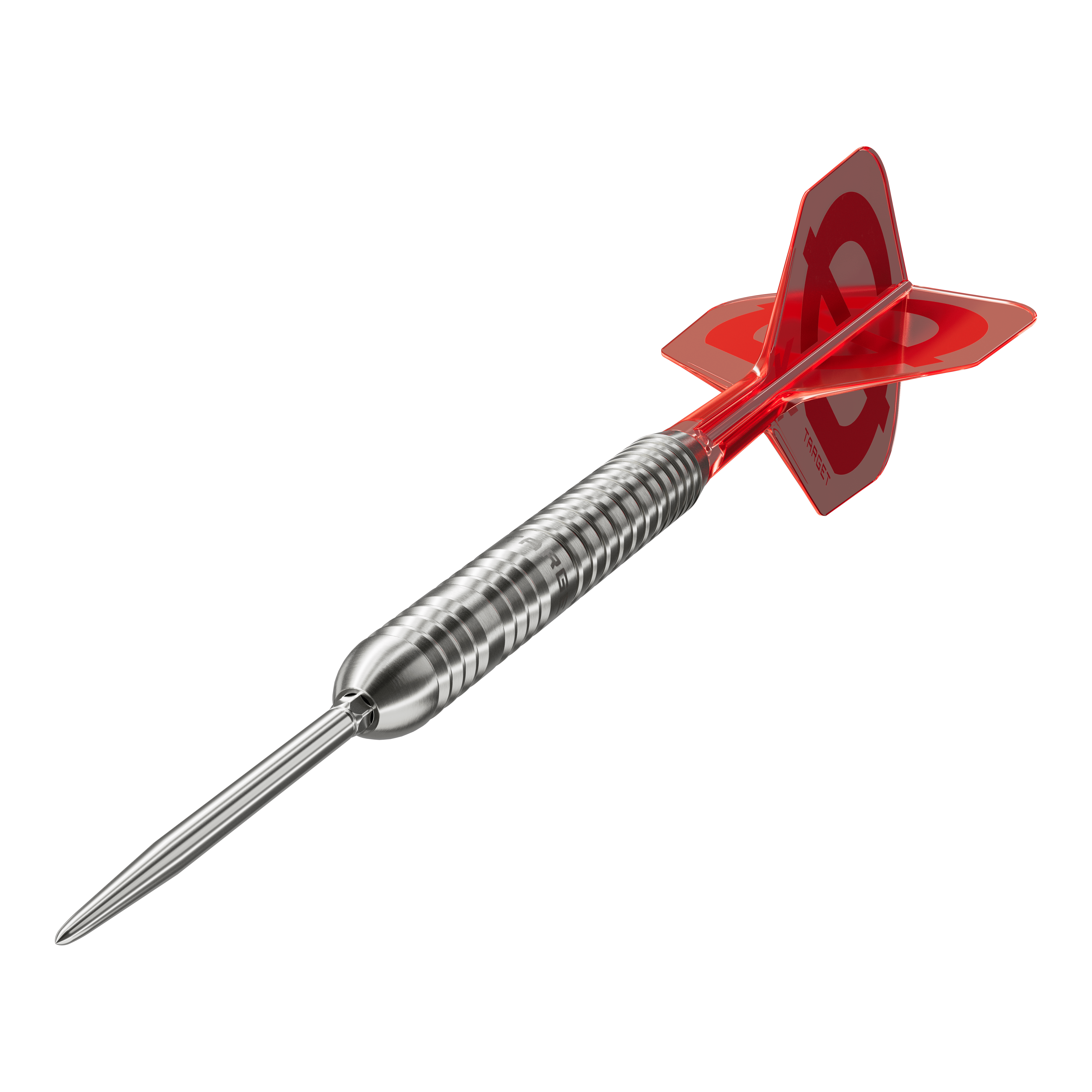 Target Group O 03 Swiss Points Steel Darts Zu sehen sind die Target Group O 03 Swiss Points Steeldarts. Die Darts sind vollständig im Bild.