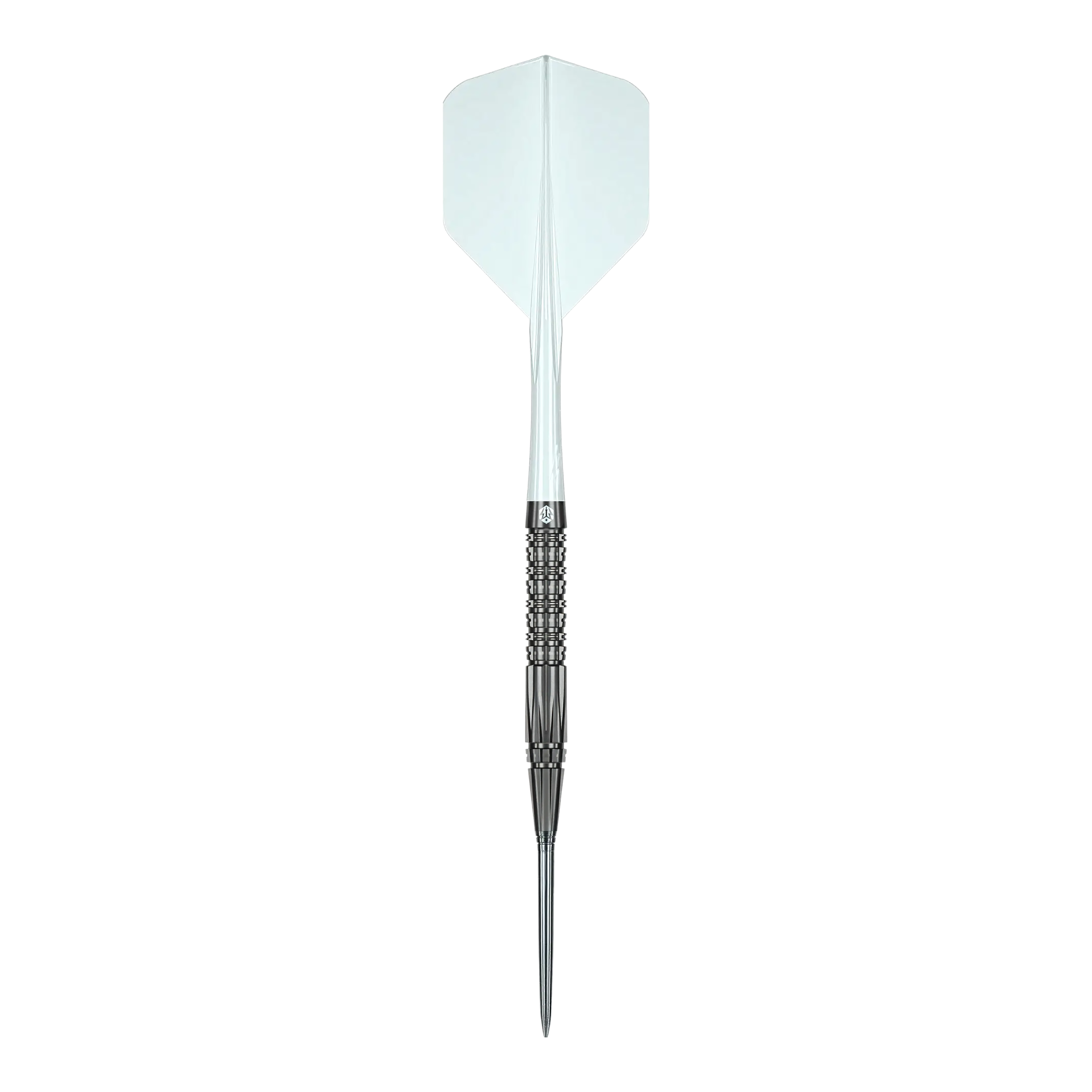 Das Foto zeigt Caliburn Prisma P2 Steeldarts mit 20,5g. Perfekt geeignet für Dartspieler, die Wert auf Qualität legen.