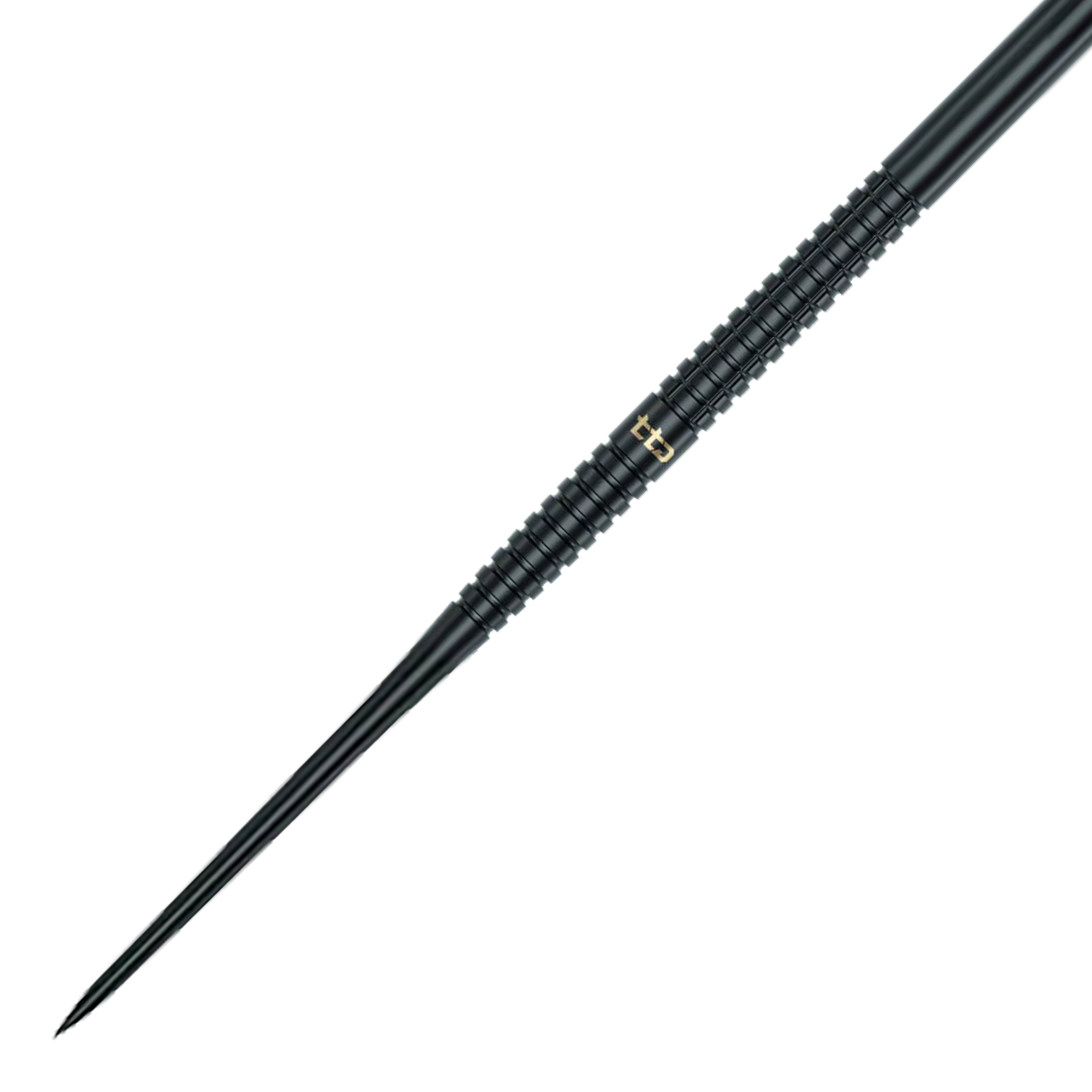 Zu sehen ist das Set Caliburn TTD Complete Titanium T1 Black Steeldarts - 5g. Die Steeldarts zeichnen sich durch ihr stilvolles Aussehen aus.