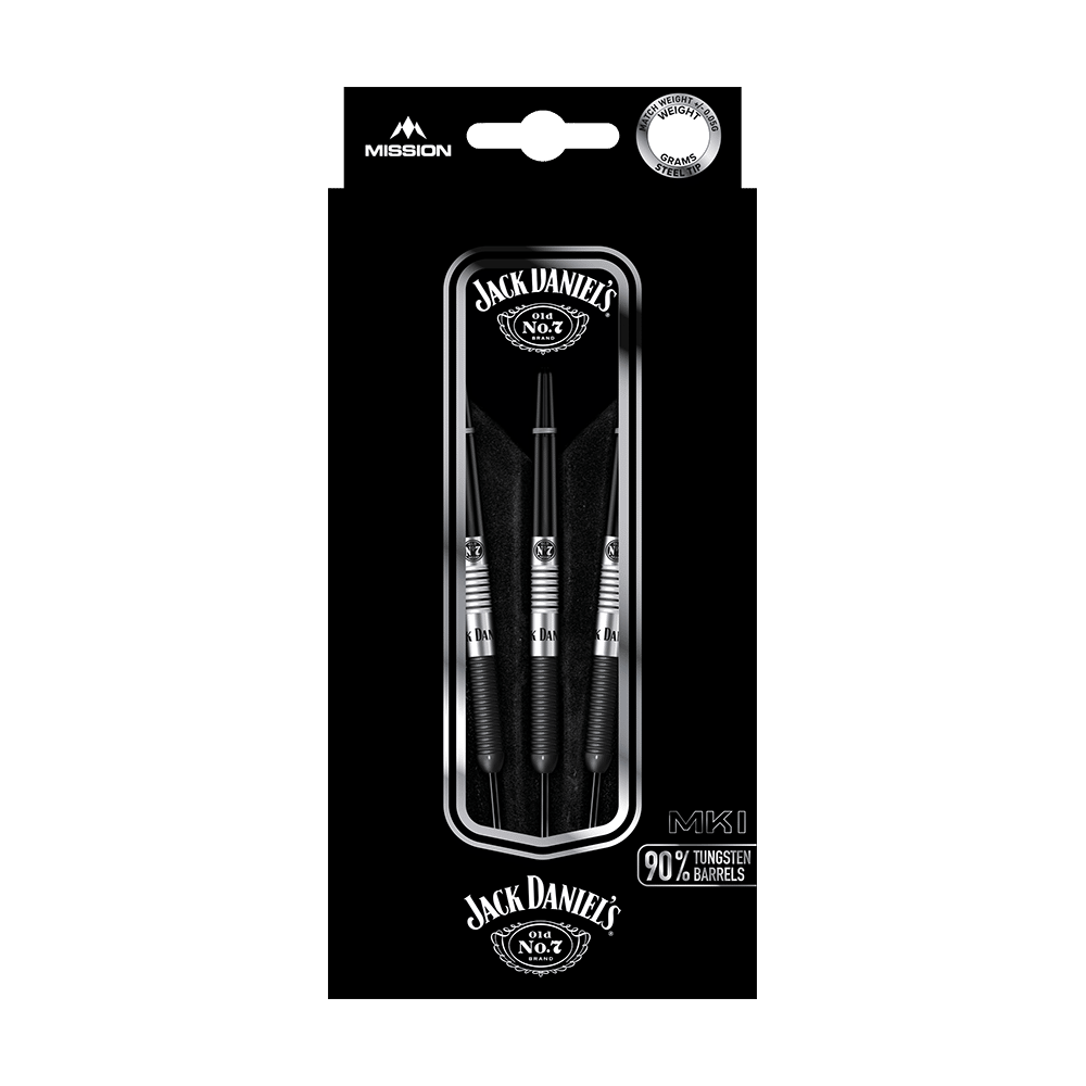 Mission Jack Daniels 90% MKI Steel Darts - 23g