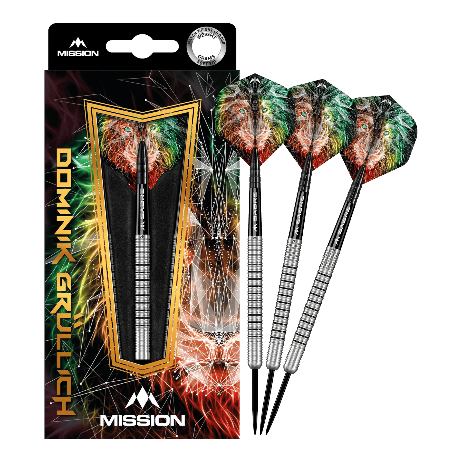 Mission Dominik Grüllich Steeldarts - 23,5g